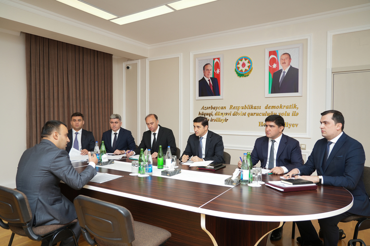 Nazir Fərid Əhmədov Naxçıvan şəhərində vətəndaşları qəbul edib