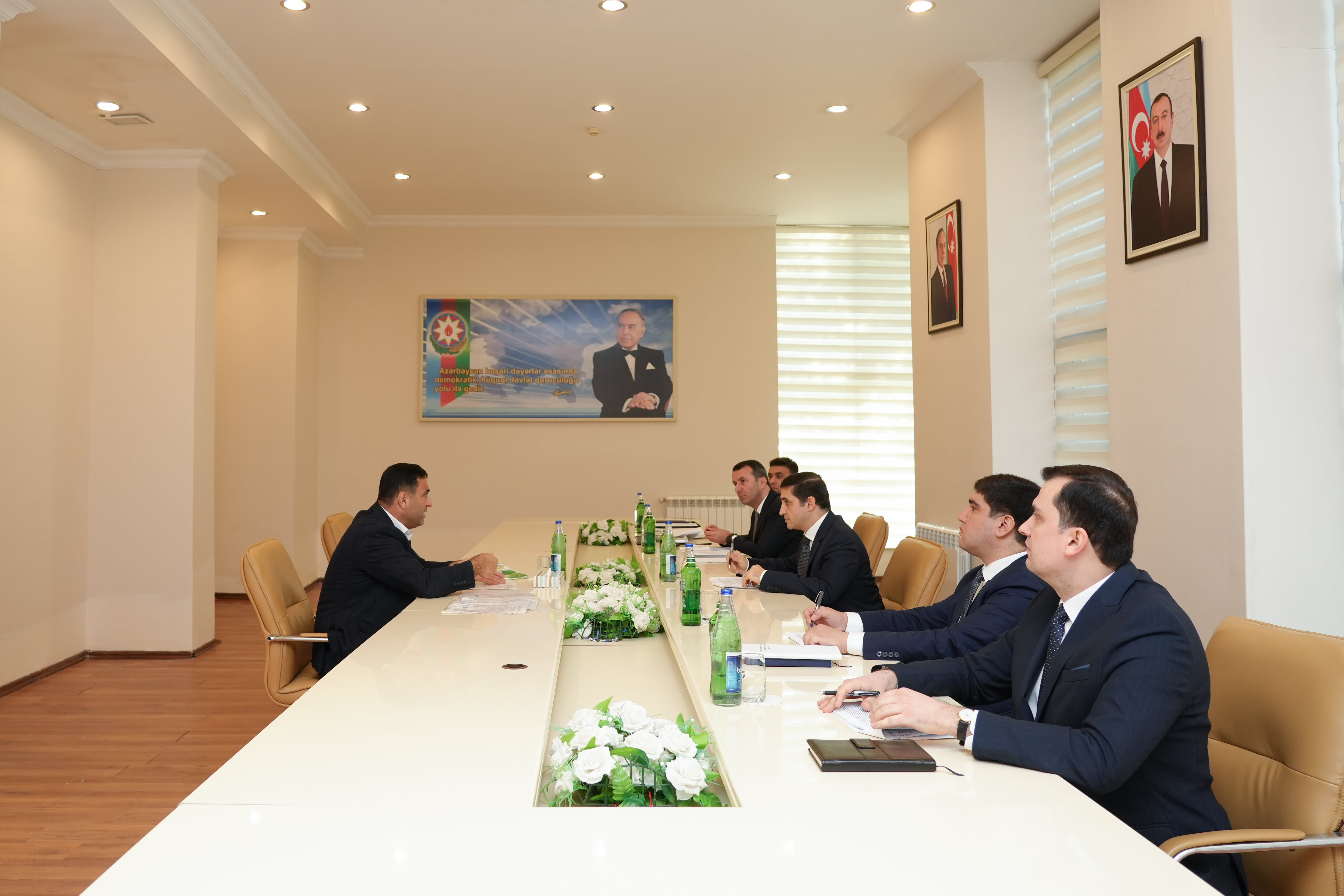 Nazir Fərid Əhmədov Masallı şəhərində vətəndaşları qəbul edib