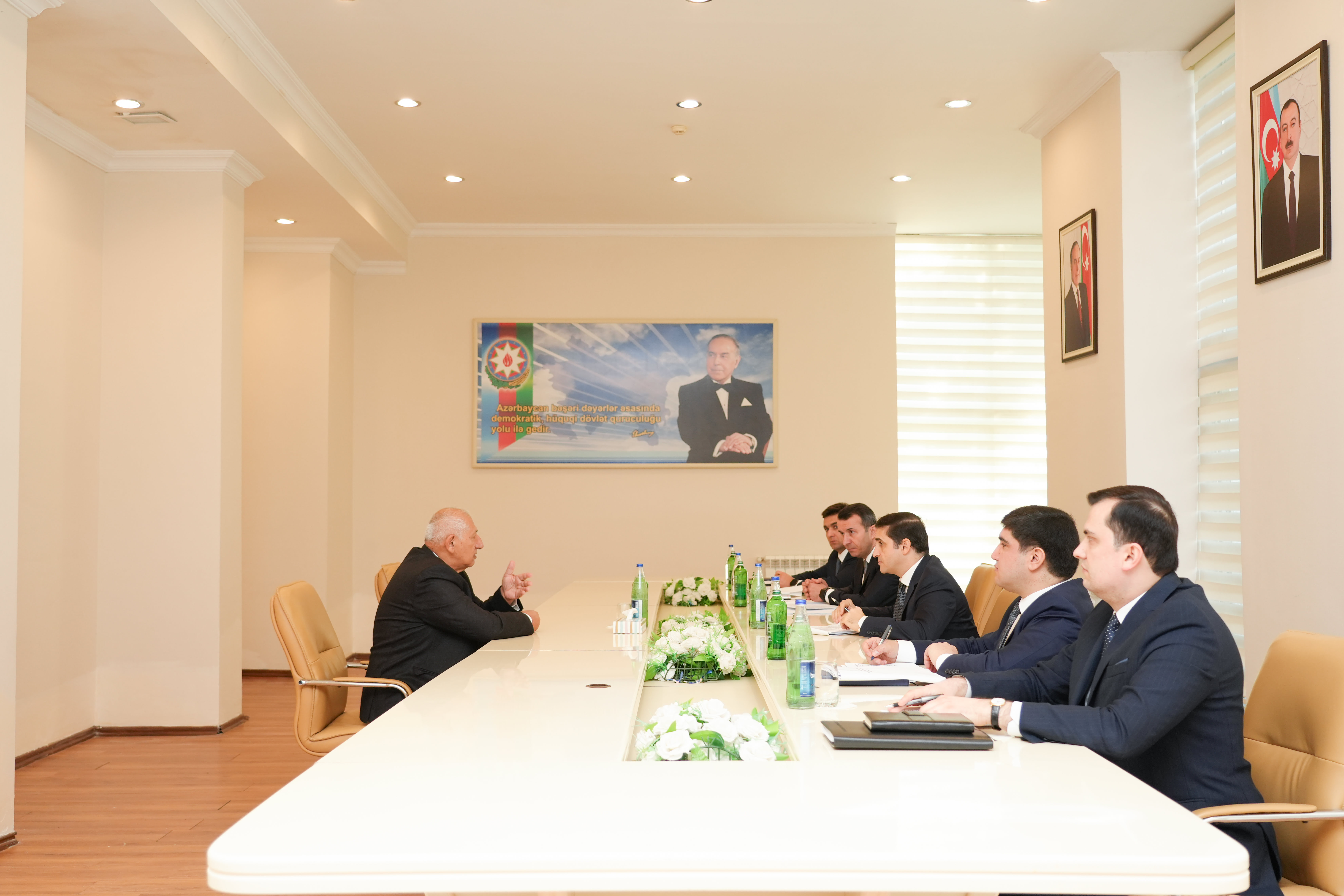 Nazir Fərid Əhmədov Masallı şəhərində vətəndaşları qəbul edib