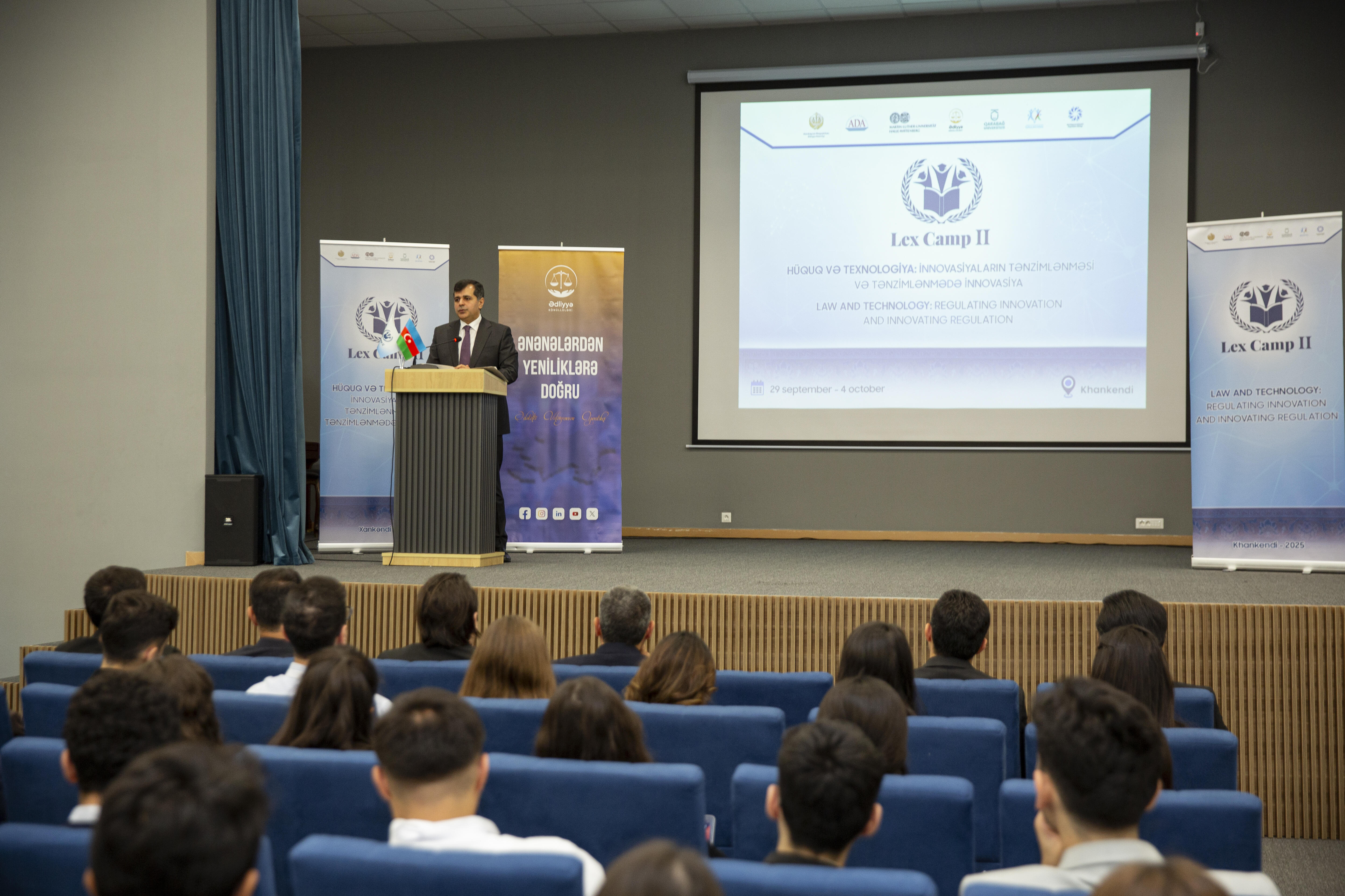 Gənc hüquqşünaslar üçün “Lex Camp II - Xankəndi” layihəsi keçirilir