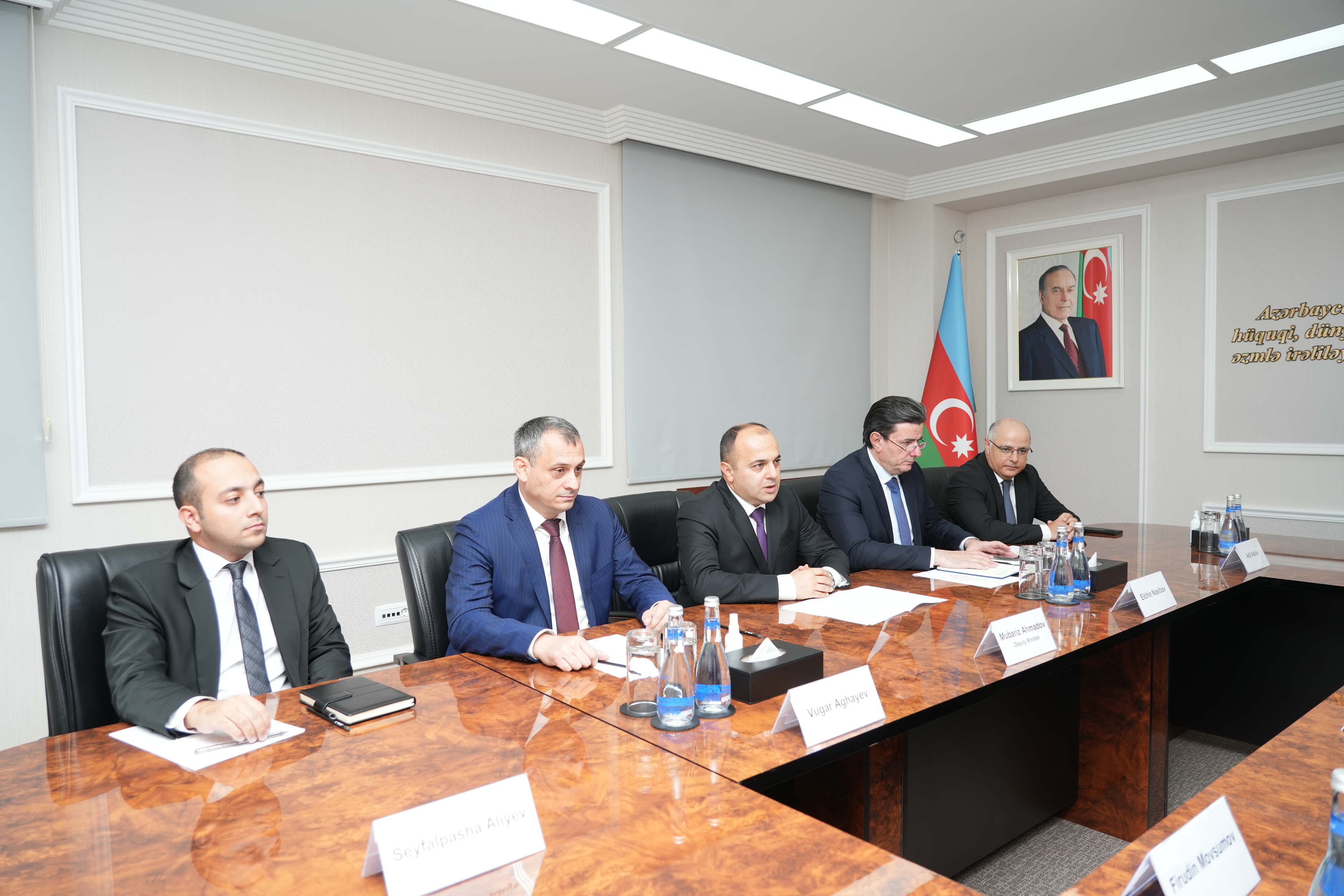 Niderland Probasiya xidmətinin nümayəndələri Ədliyyə Nazirliyində olublar