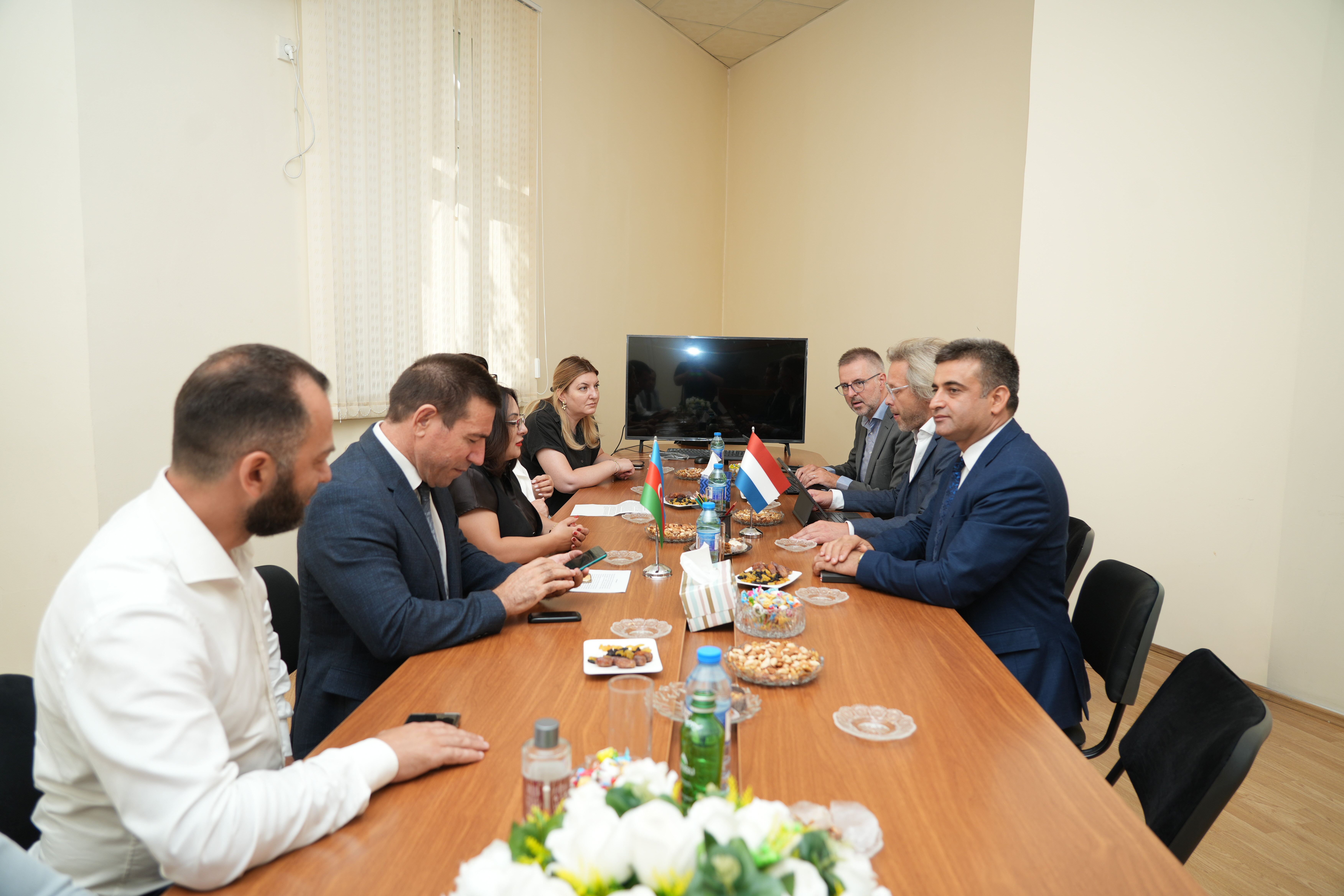 Niderland Probasiya xidmətinin nümayəndələri Ədliyyə Nazirliyində olublar