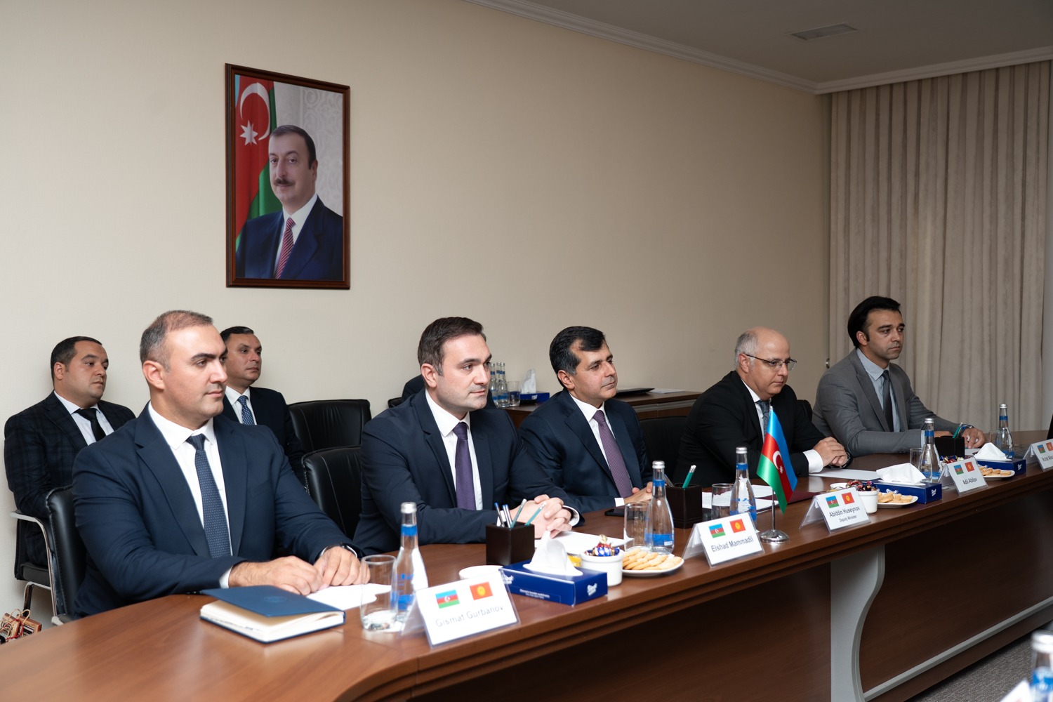 Qırğız nümayəndə heyəti ədliyyə sahəsində Azərbaycanın təcrübəsini öyrənmək üçün ölkəmizə səfər edib