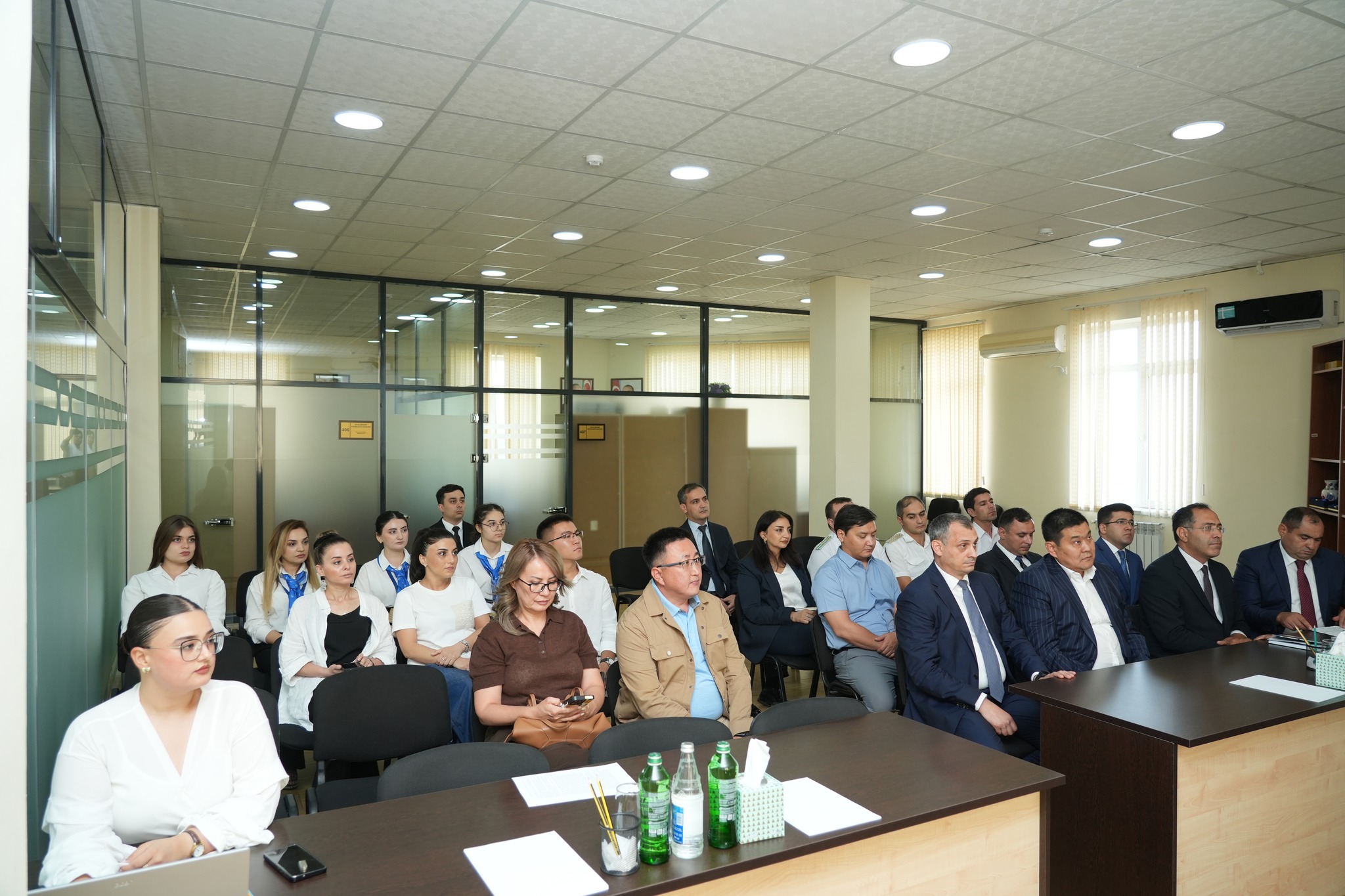 Qırğız nümayəndə heyəti ədliyyə sahəsində Azərbaycanın təcrübəsini öyrənmək üçün ölkəmizə səfər edib