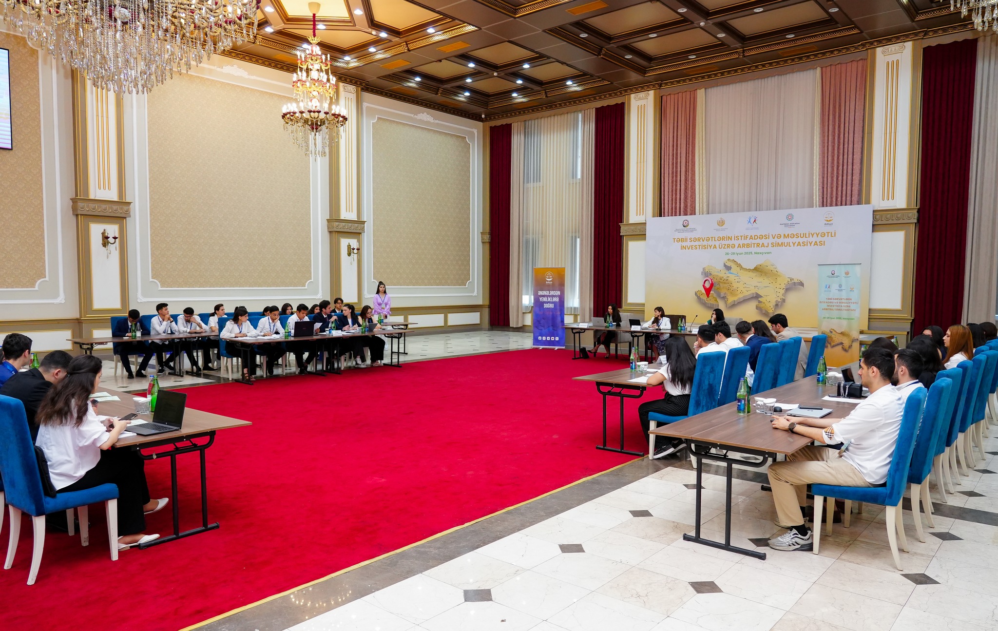 Naxçıvanda “Təbii sərvətlərin istifadəsi və məsuliyyətli investisiya üzrə arbitraj simulyasiyası” layihəsi həyata keçirilib