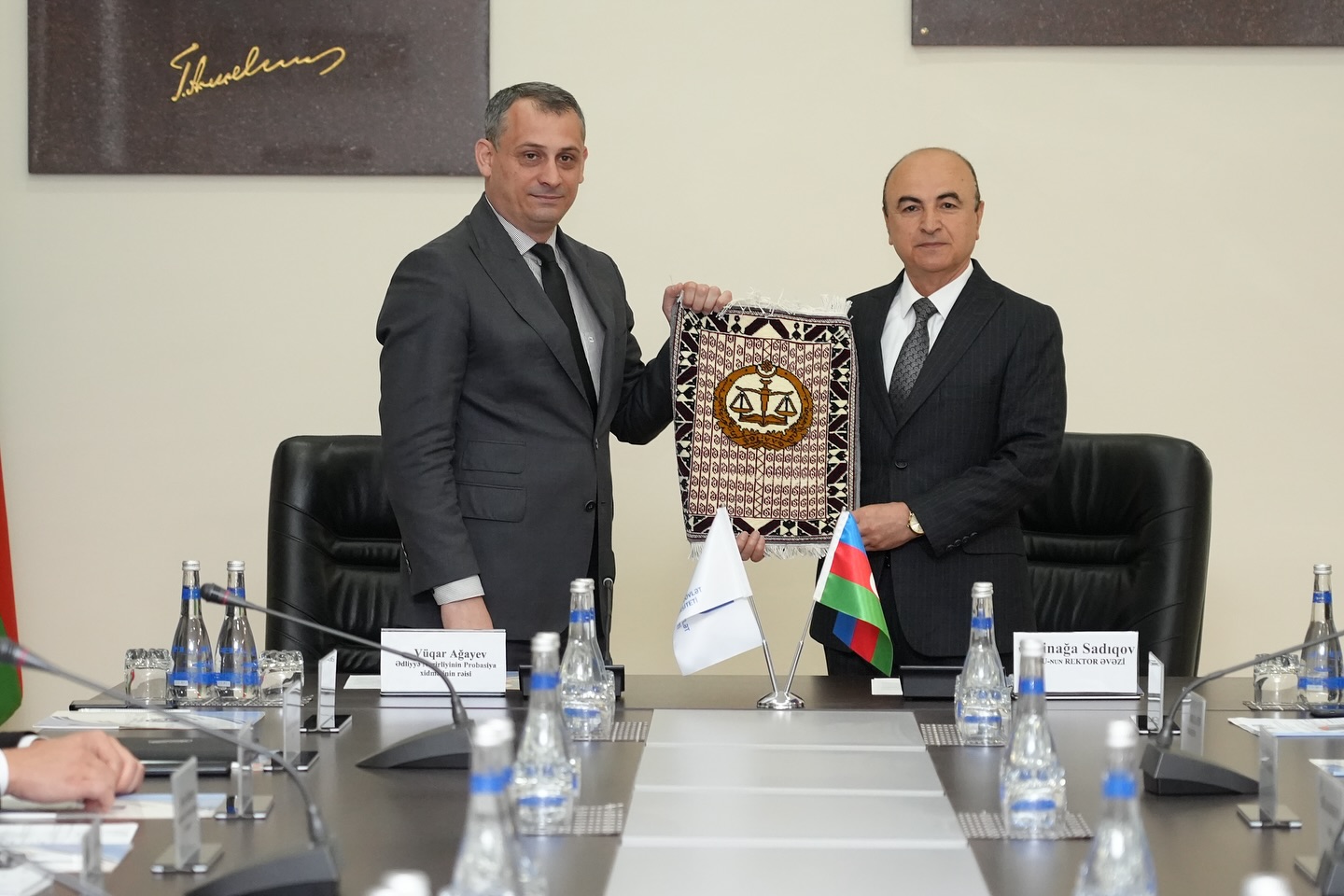 Probasiya sahəsində sosial-psixoloji xidmətlərlə bağlı SDU-da dəyirmi masa keçirilib