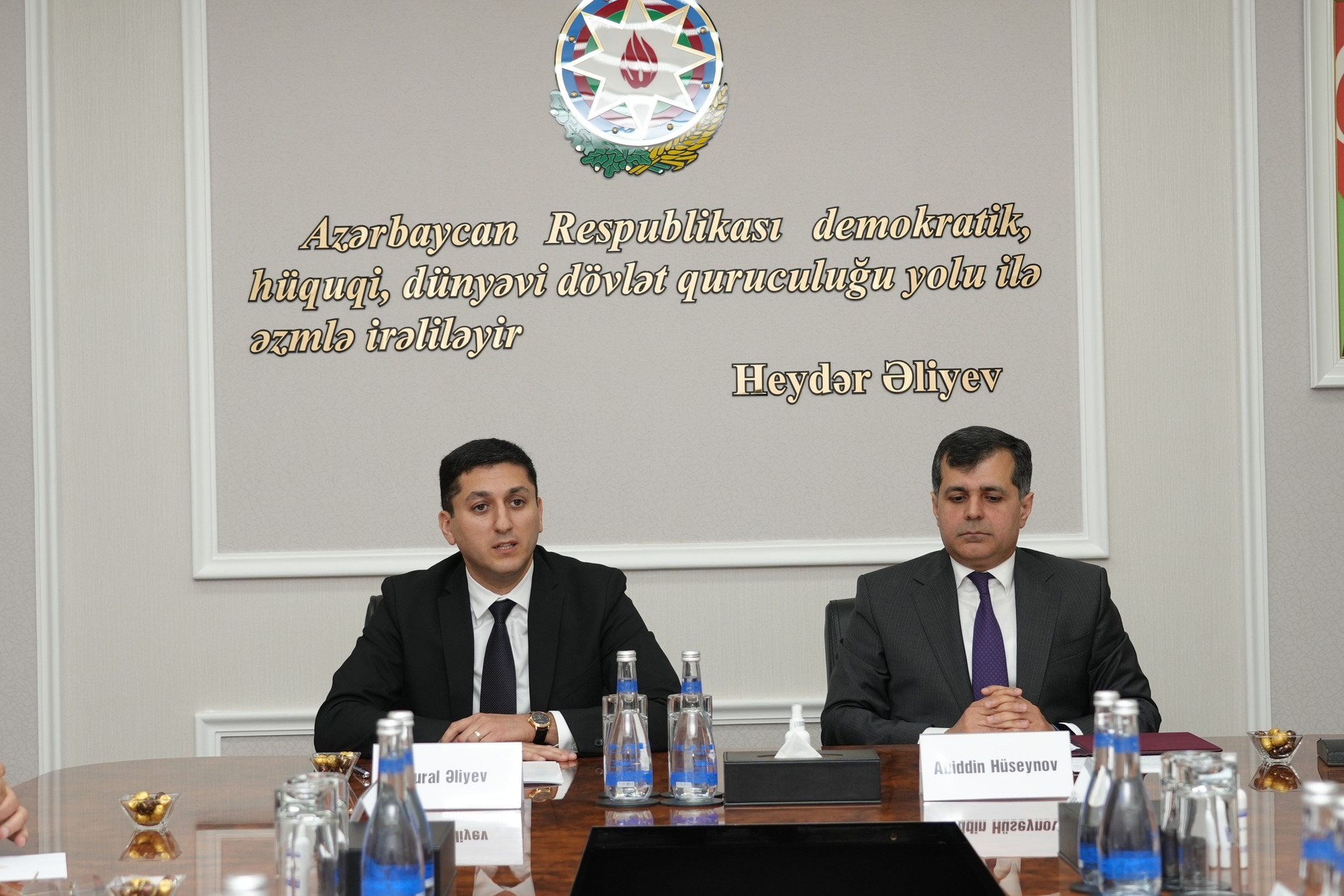 Prezident Administrasiyasının nümayəndəsi Ədliyyə Nazirliyi yanında İctimai şuranın üzvləri ilə görüşüb