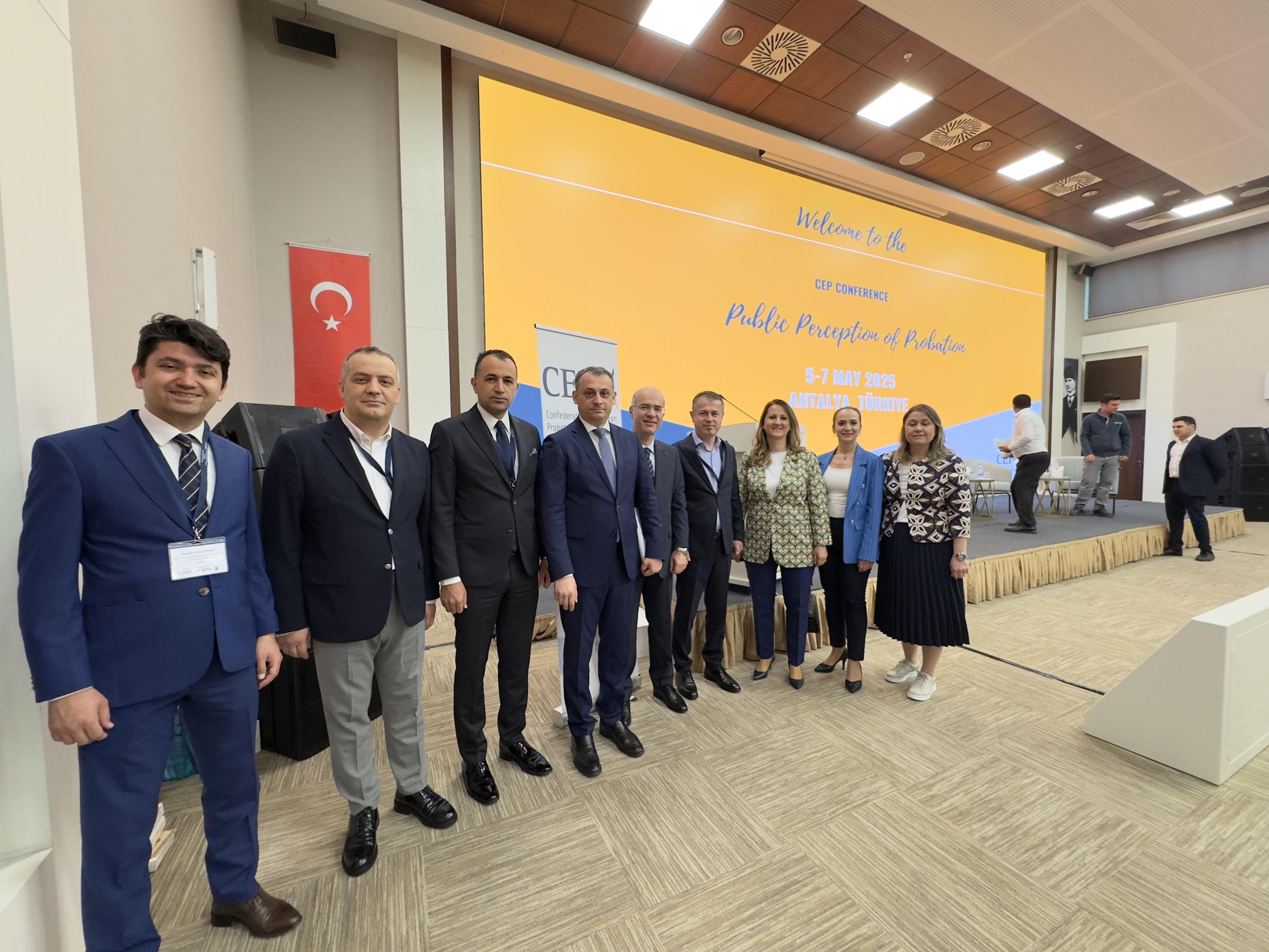 Ədliyyə Nazirliyinin Probasiya xidməti CEP-in Antalya konfransında təmsil olunub