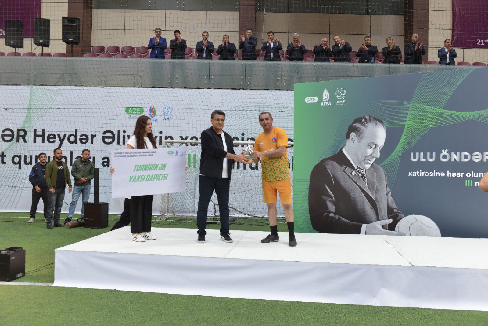 Ədliyyə Nazirliyinin komandası ardıcıl ikinci dəfə mötəbər turnirin qalibi oldu