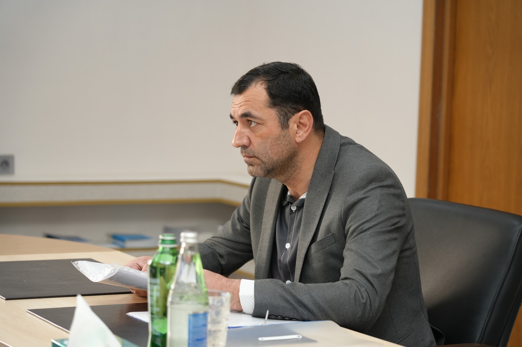 Nazir Fərid Əhmədov İmişli şəhərində vətəndaşları qəbul edib