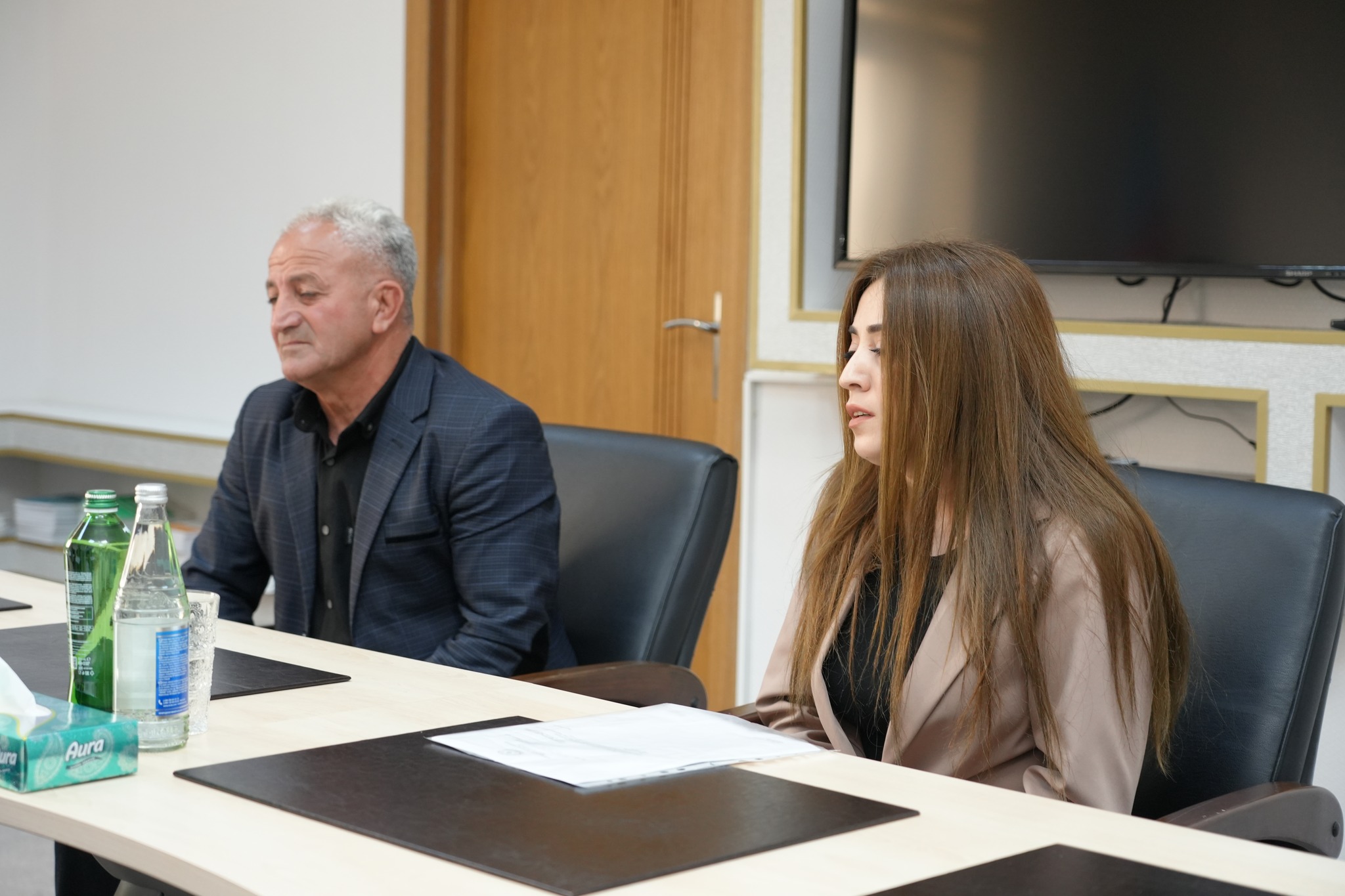 Nazir Fərid Əhmədov İmişli şəhərində vətəndaşları qəbul edib