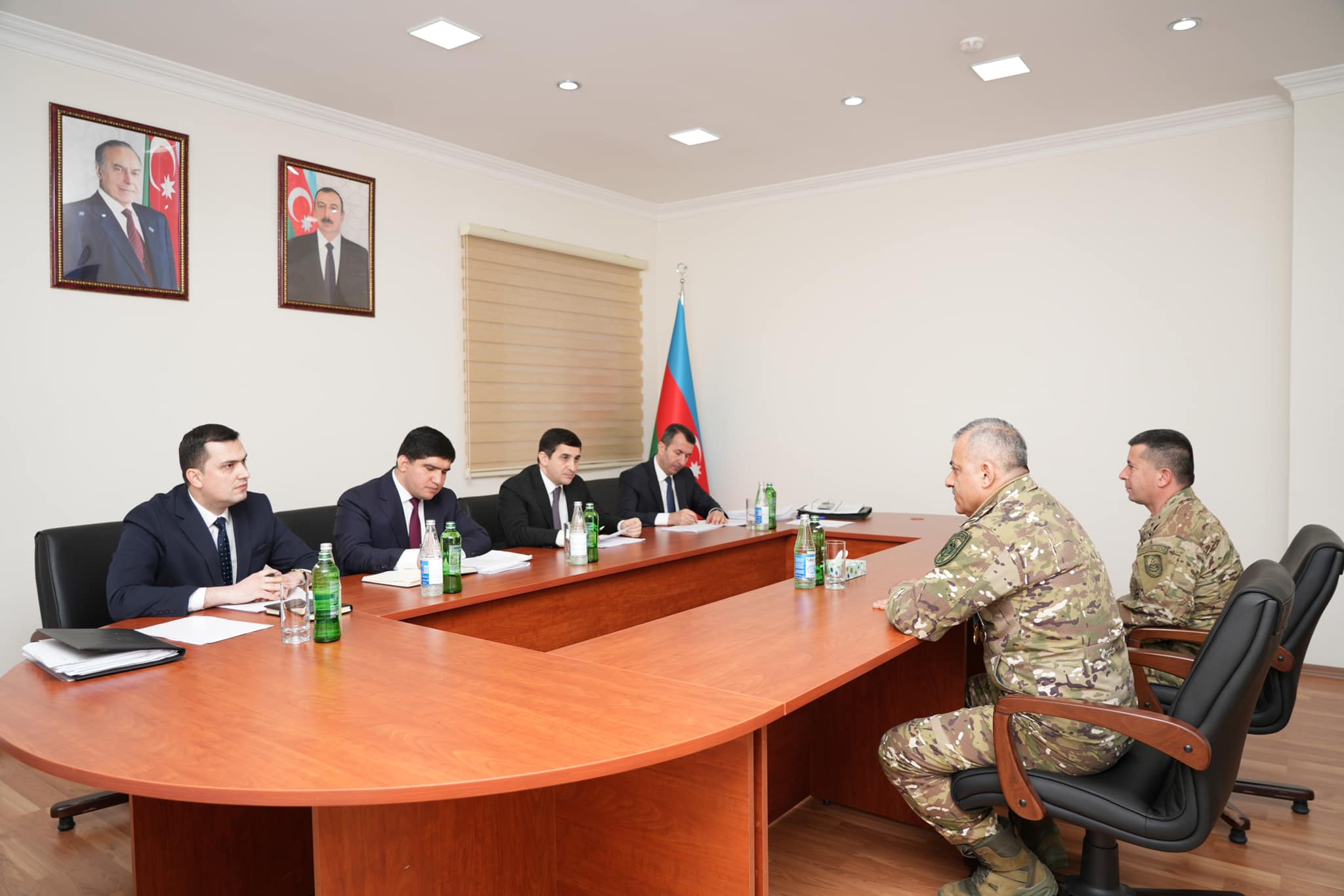 Nazir Fərid Əhmədov Şirvan şəhərində vətəndaşları qəbul edib