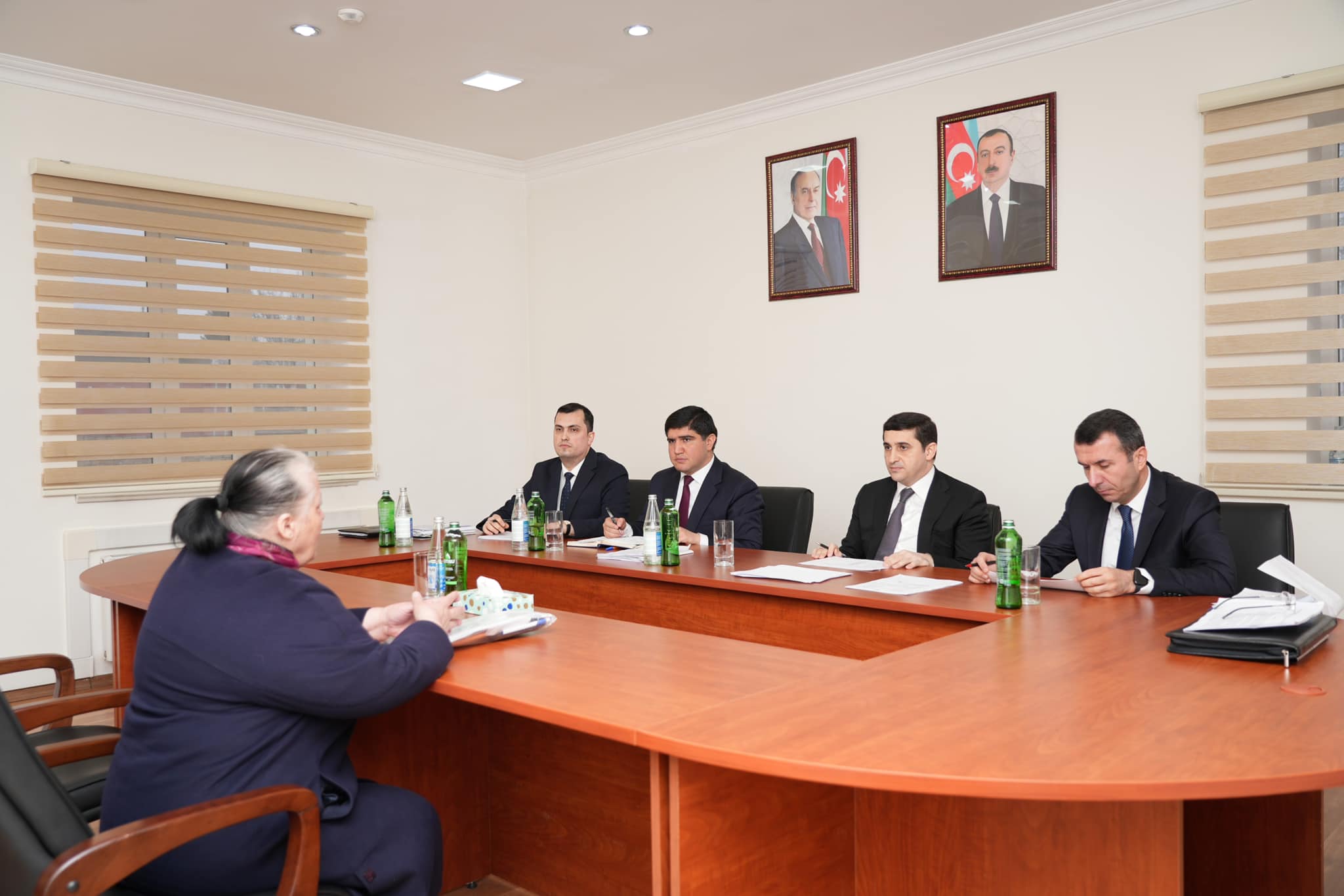 Nazir Fərid Əhmədov Şirvan şəhərində vətəndaşları qəbul edib