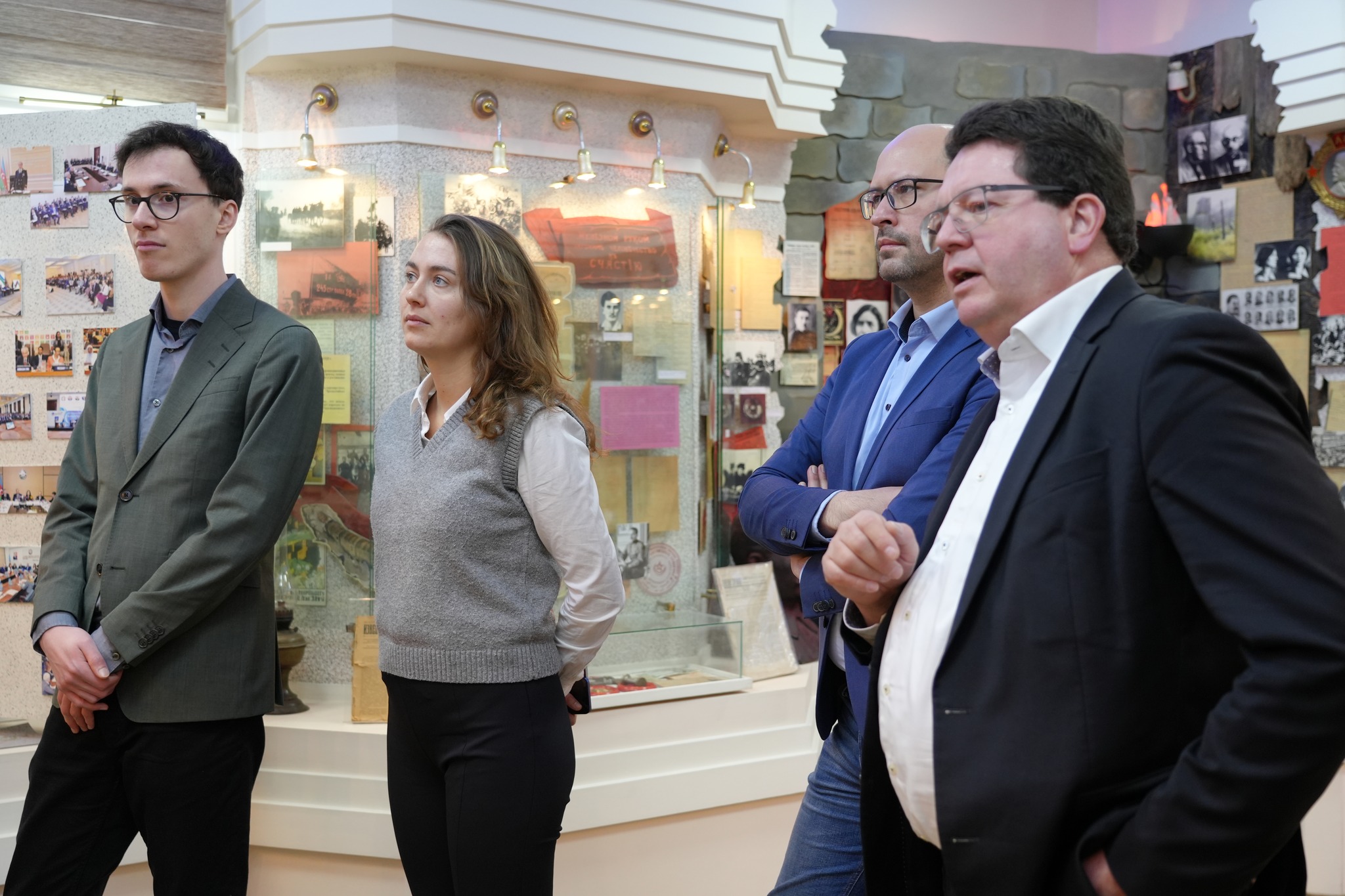 Ədliyyə nazirinin müavini Halle-Vittenberq Universitetinin professor və müəllim heyəti ilə görüşüb