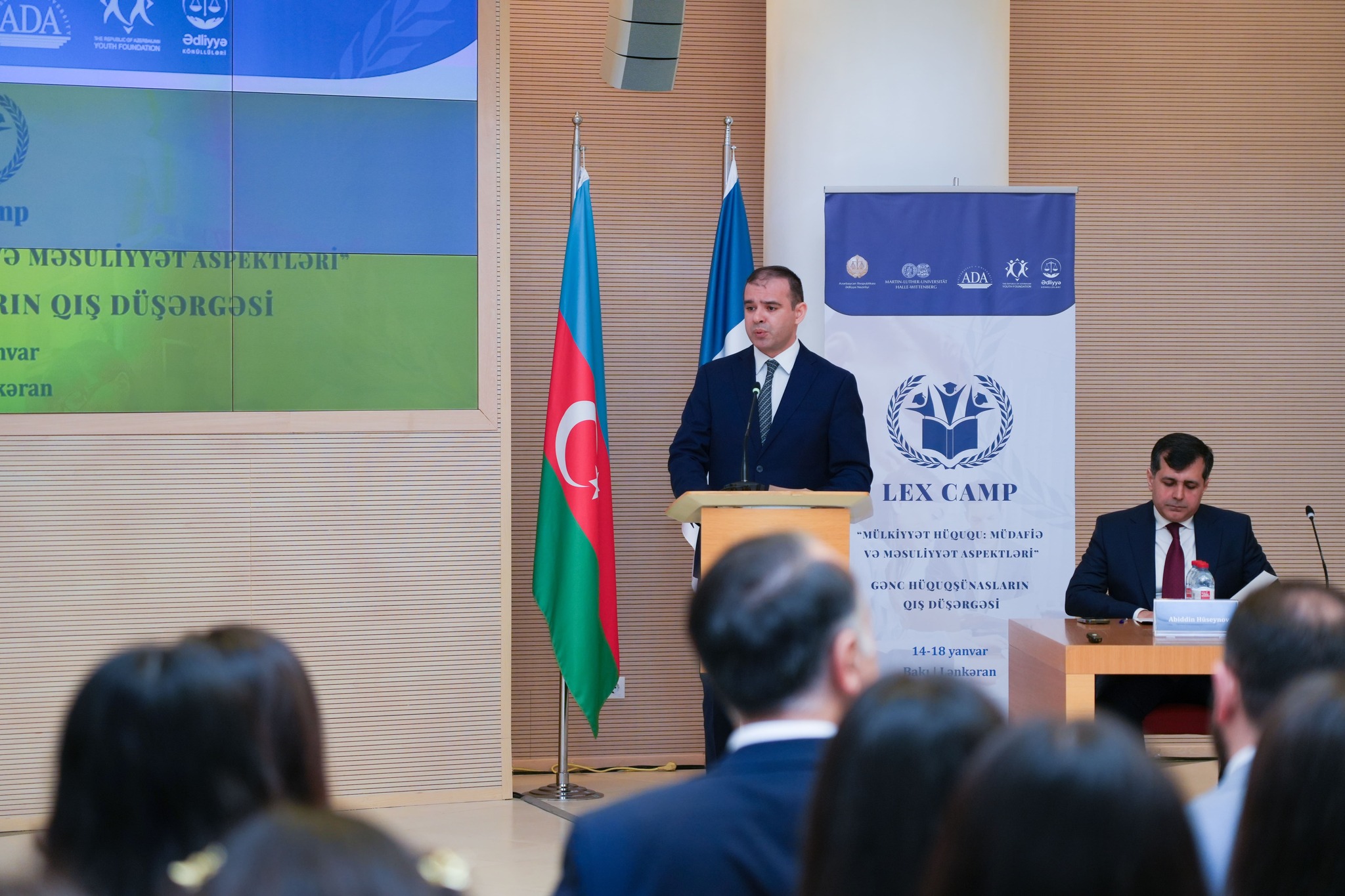Gənc hüquqşünaslar üçün təşkil edilən "Lex Camp" düşərgəsinin açılış mərasimi baş tutub