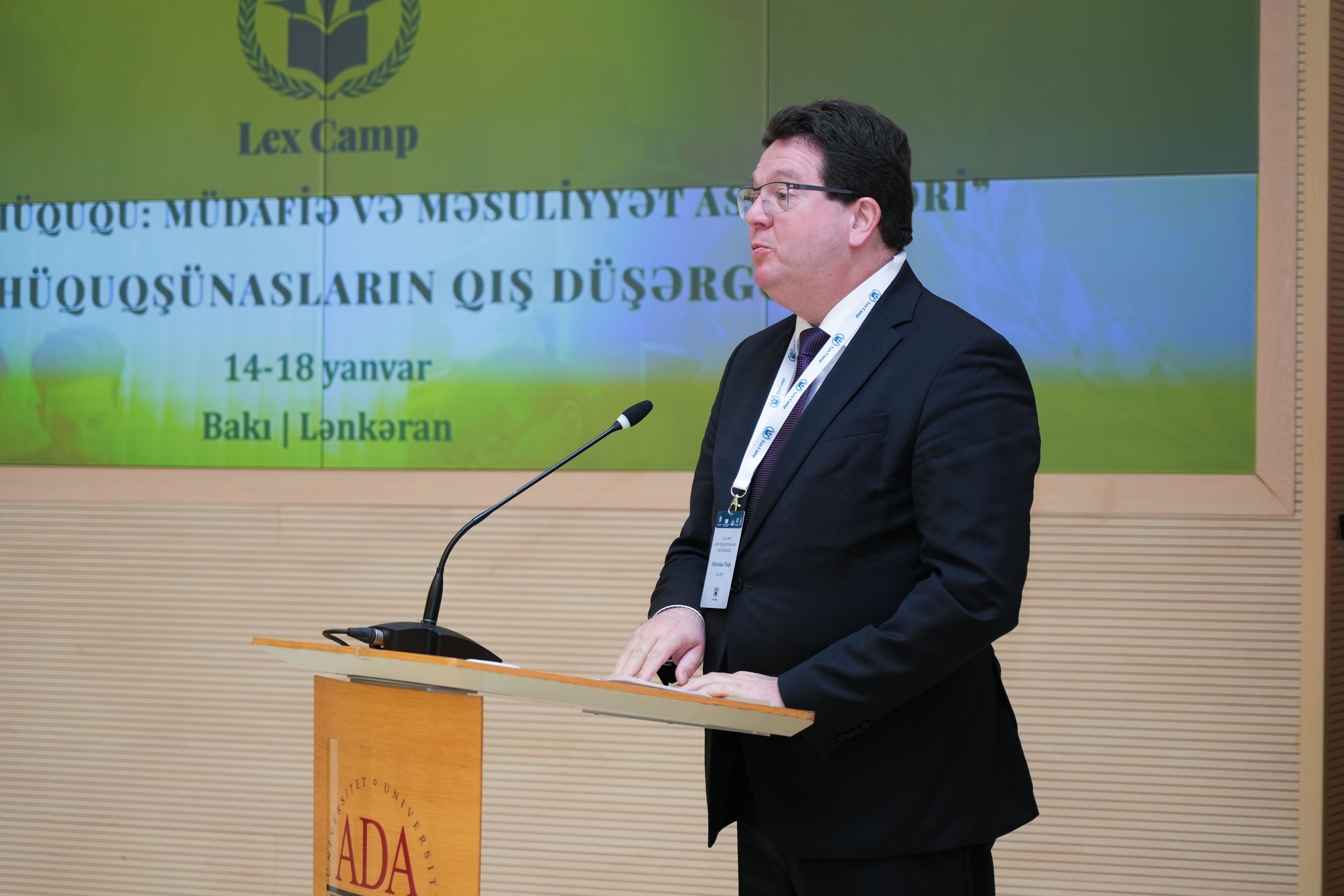 Gənc hüquqşünaslar üçün təşkil edilən "Lex Camp" düşərgəsinin açılış mərasimi baş tutub