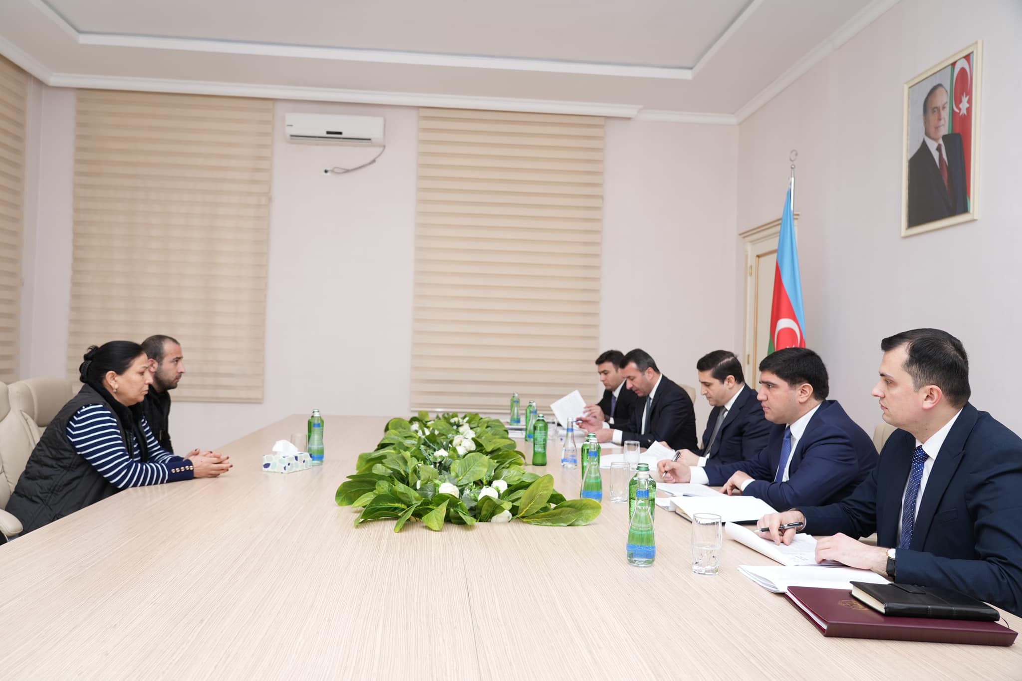 Nazir Fərid Əhmədov Ağdamda vətəndaşları qəbul edib