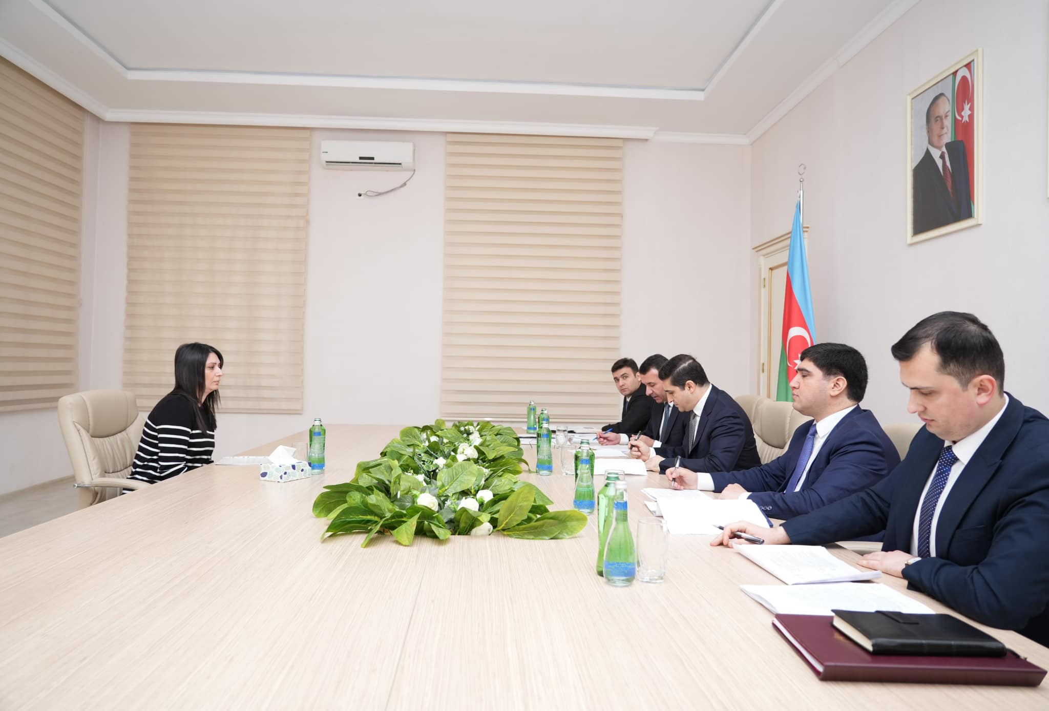 Nazir Fərid Əhmədov Ağdamda vətəndaşları qəbul edib