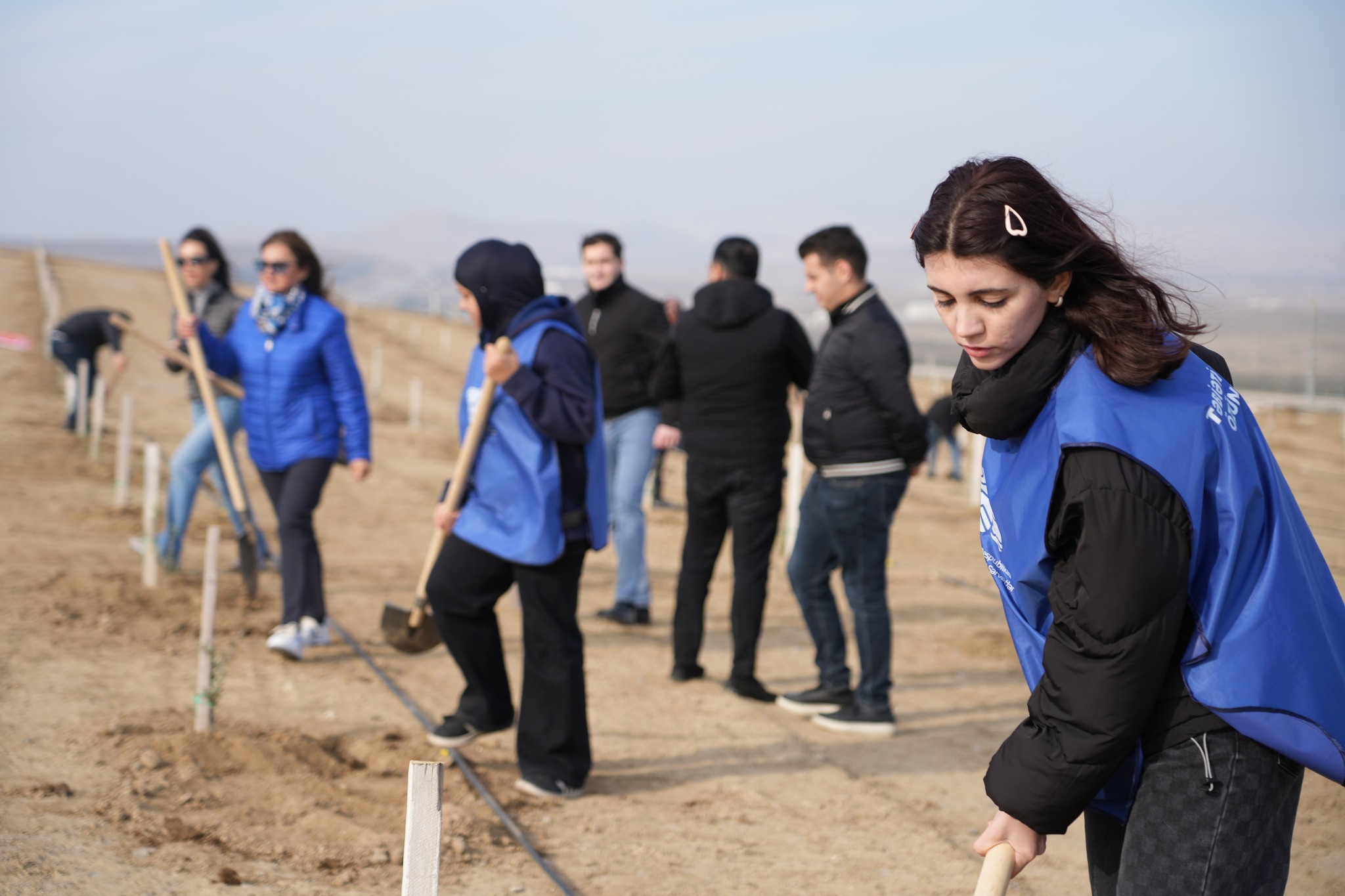 “Yaşıl dünya naminə həmrəylik ili” çərçivəsində Ədliyyə Nazirliyi ağacəkmə aksiyası keçirib