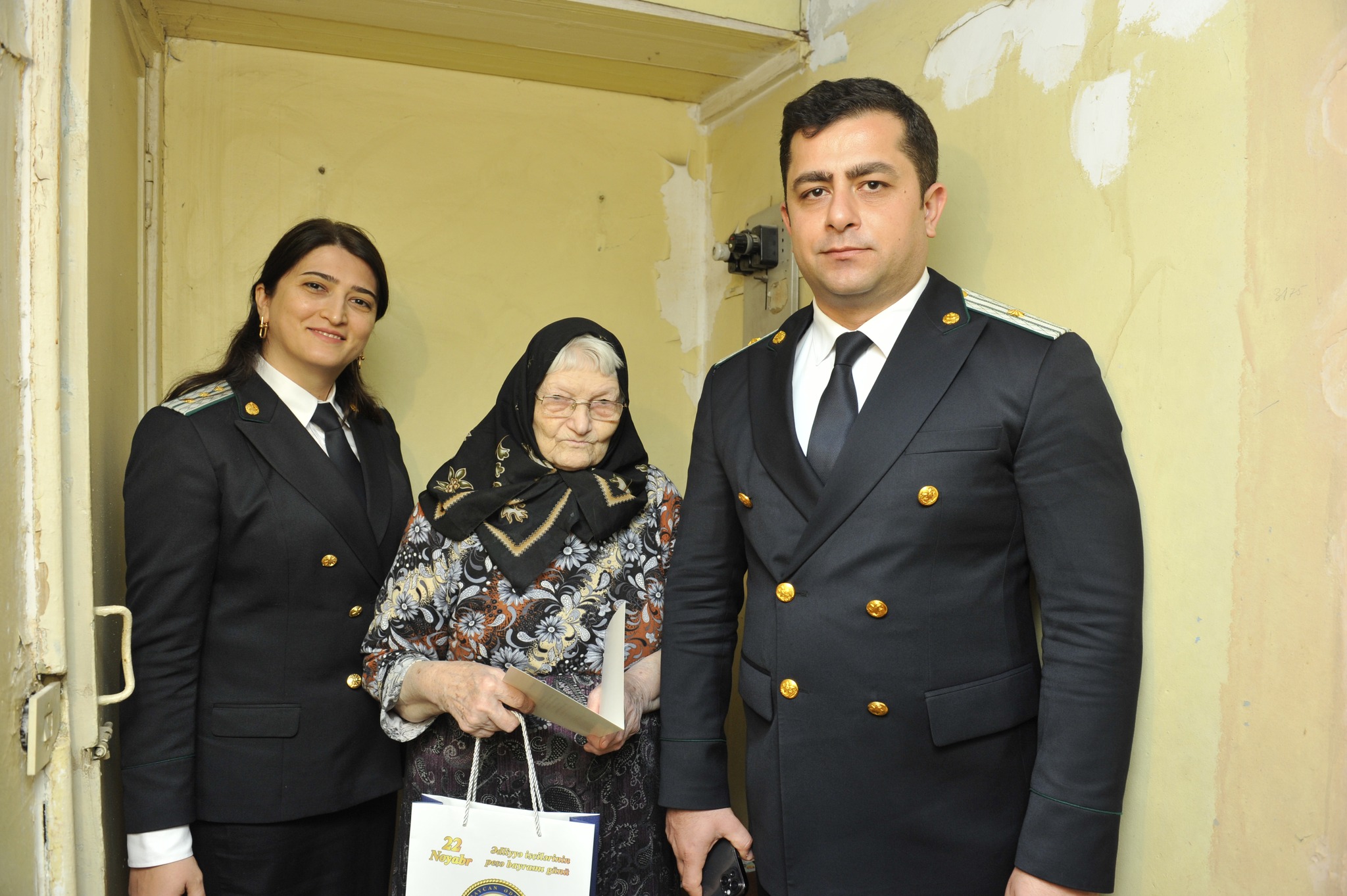 Təqaüddə olan ədliyyə işçiləri ziyarət edilib