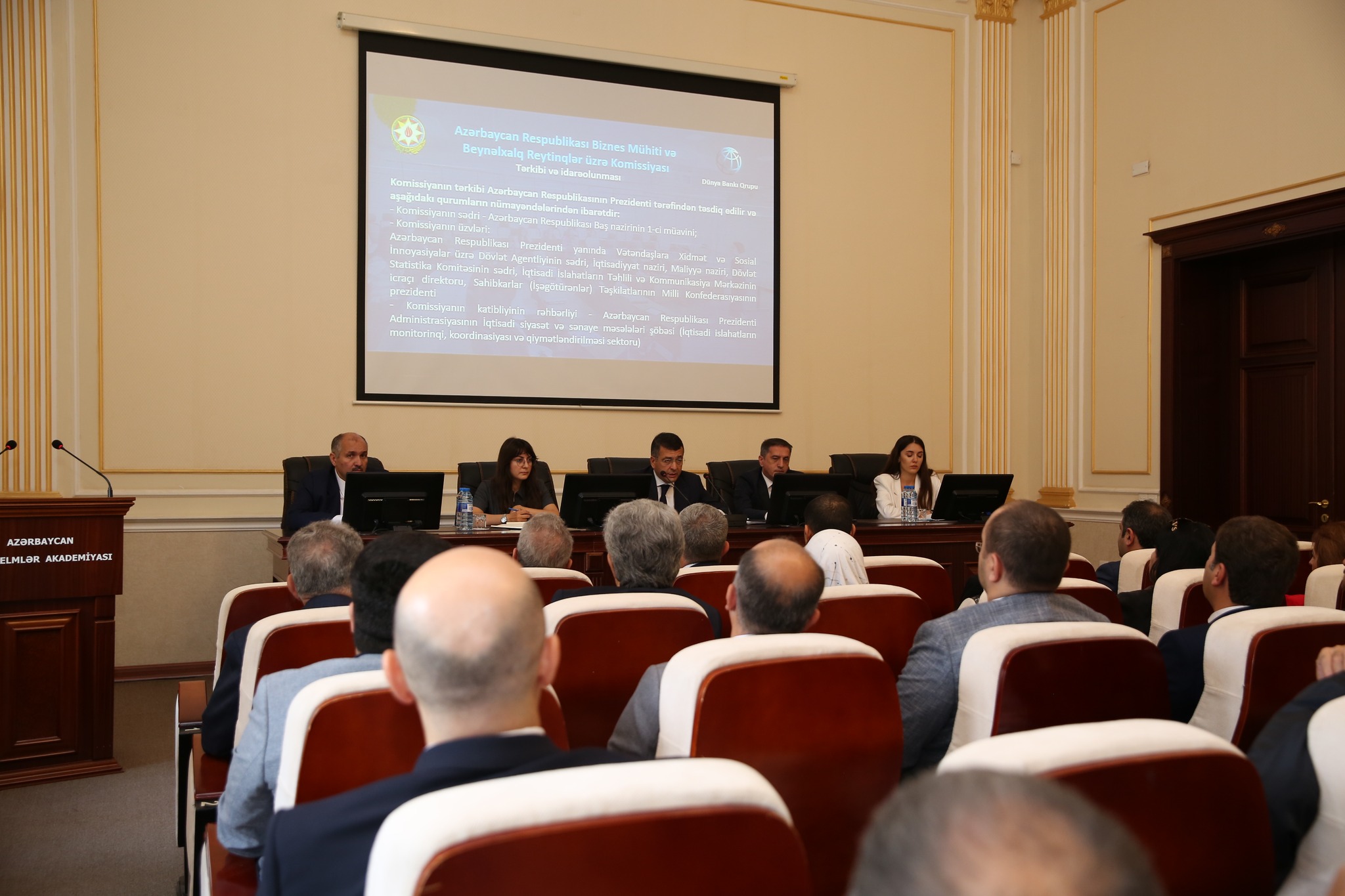 “Biznesin müflisləşməsi” İşçi qrupunun auditorlarla görüşü keçirilib