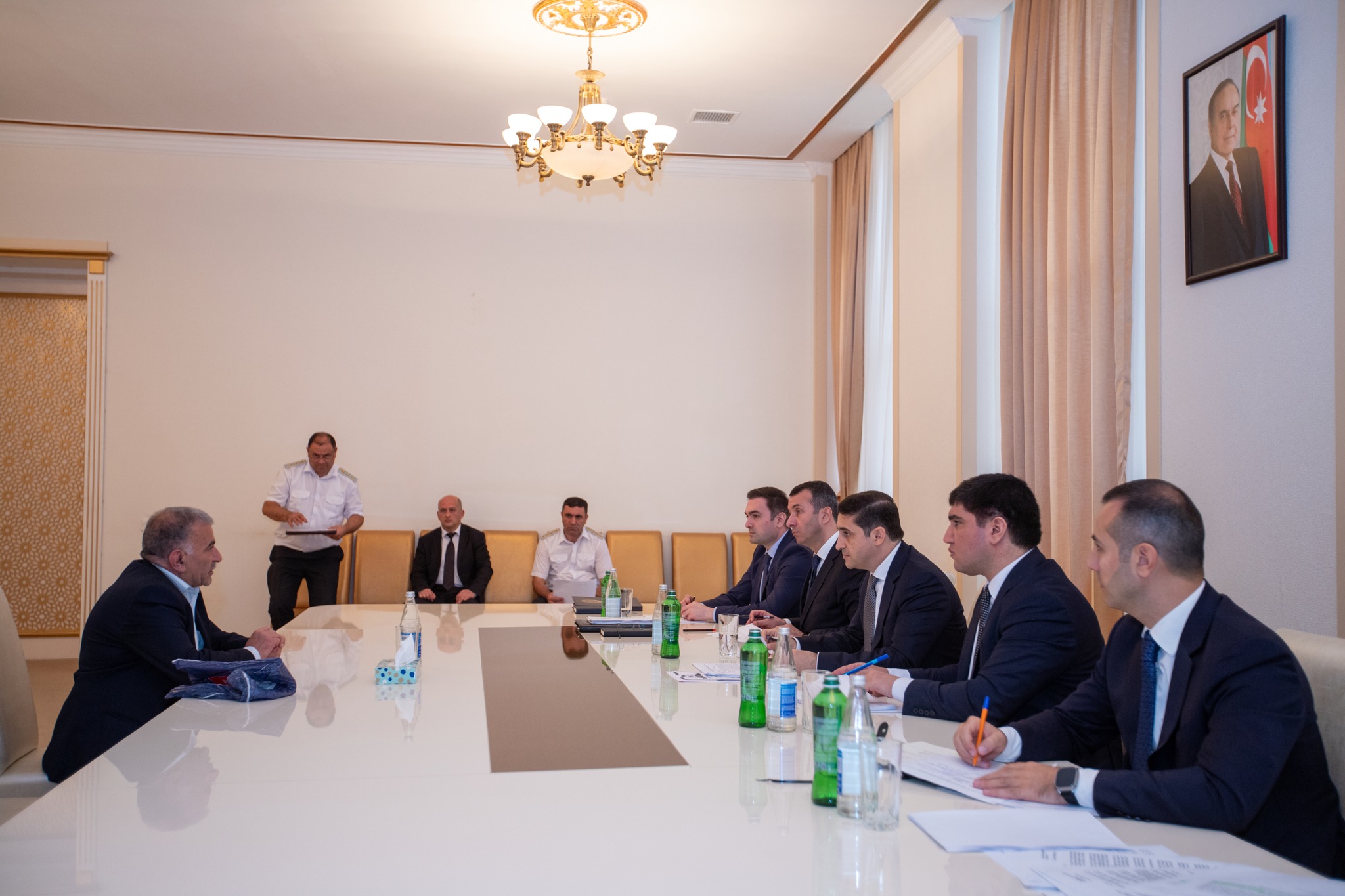 Nazir Fərid Əhmədov Göygöl şəhərində vətəndaşları qəbul edib