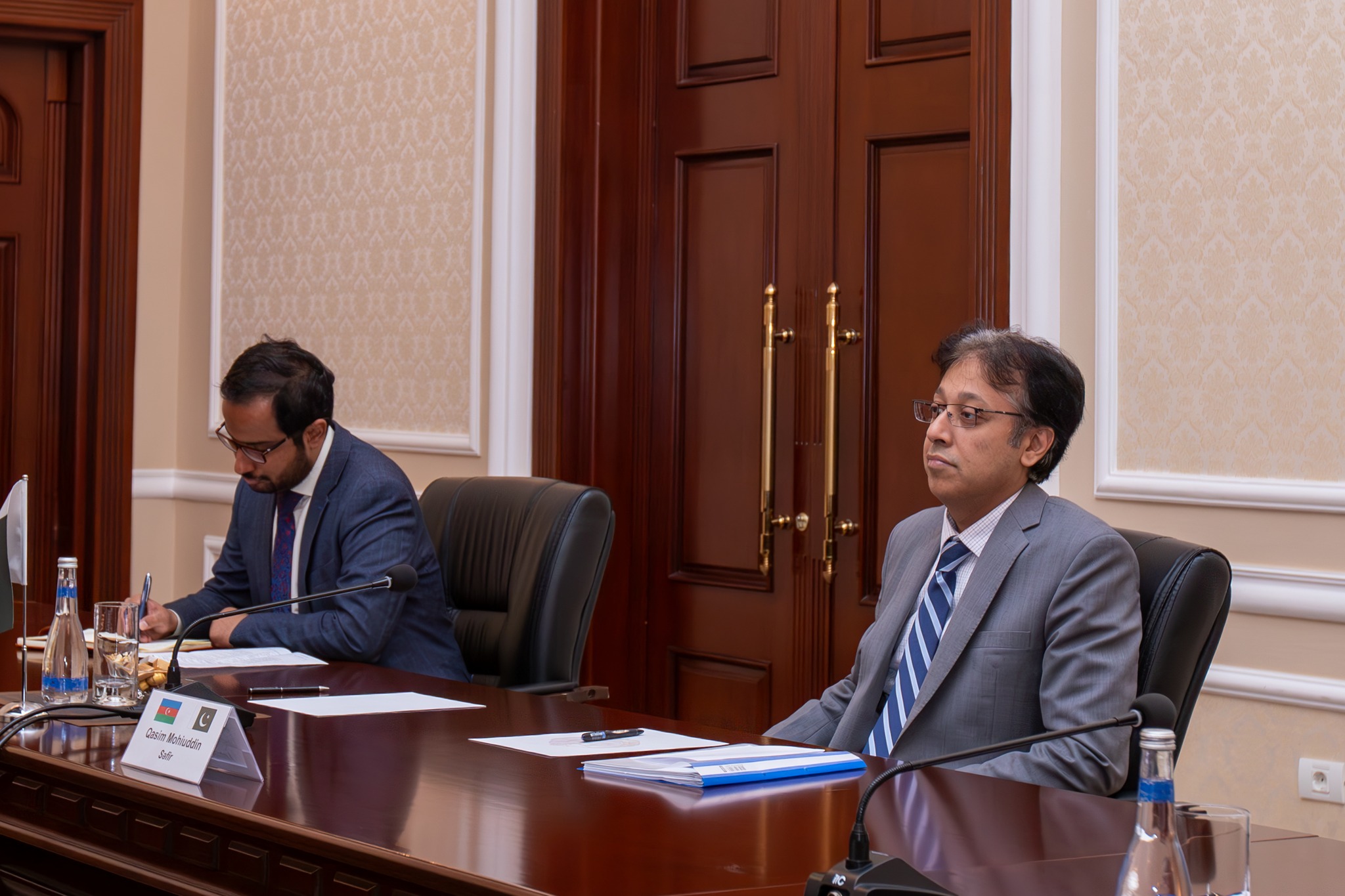 Ədliyyə naziri Pakistanın ölkəmizdəki səfiri ilə görüşüb