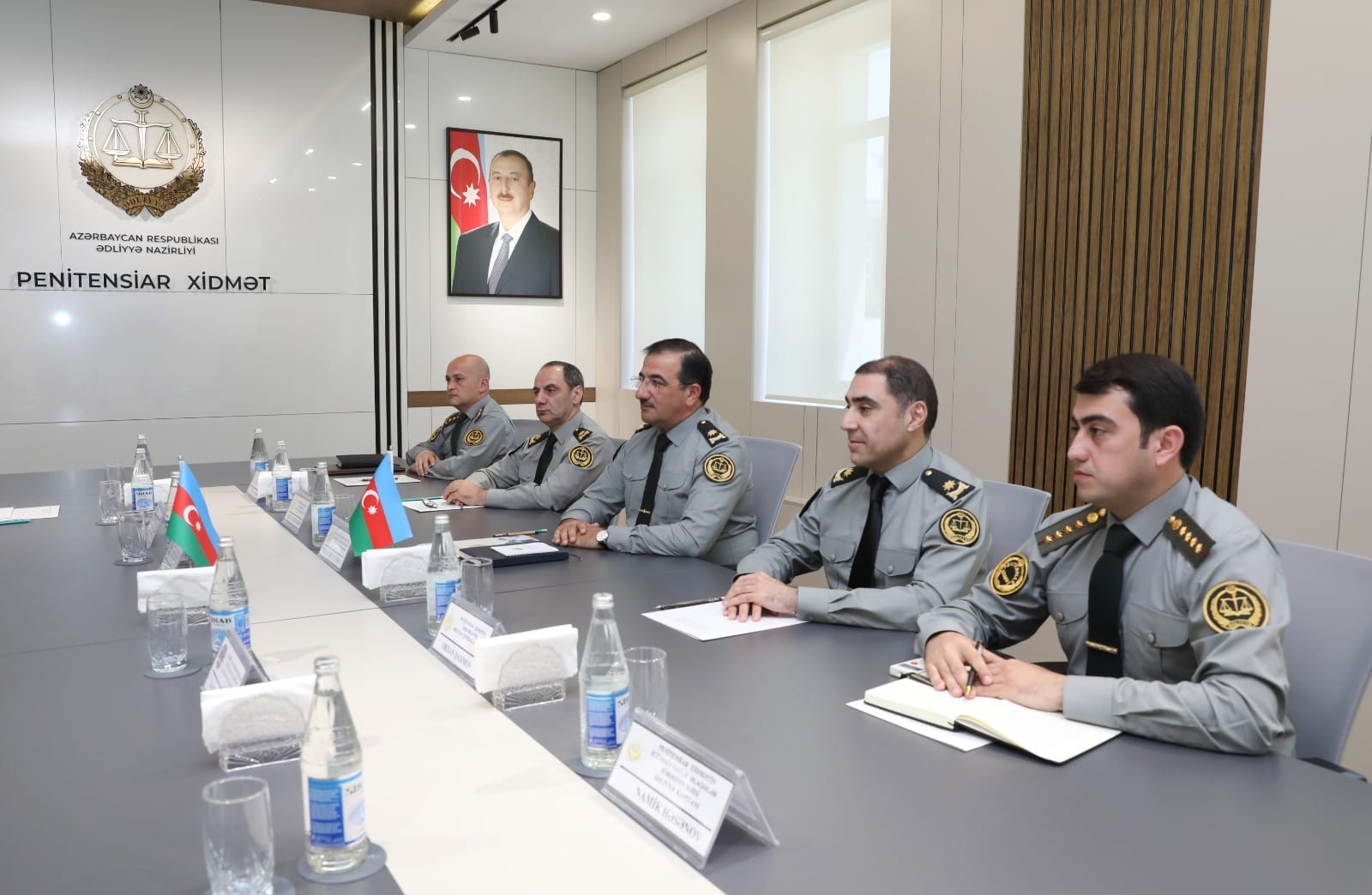 Ədliyyə Nazirliyi Penitensiar xidmət ilə Vəkillər Kollegiyası arasında görüş keçirilib