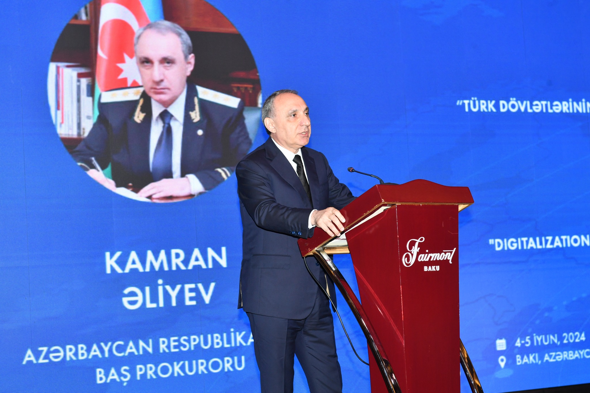 Azərbaycanda “Türk Dövlətlərinin hüquq tətbiqetmə fəaliyyətlərində rəqəmsallaşma və inteqrasiya” mövzusunda beynəlxalq konfrans keçirilir