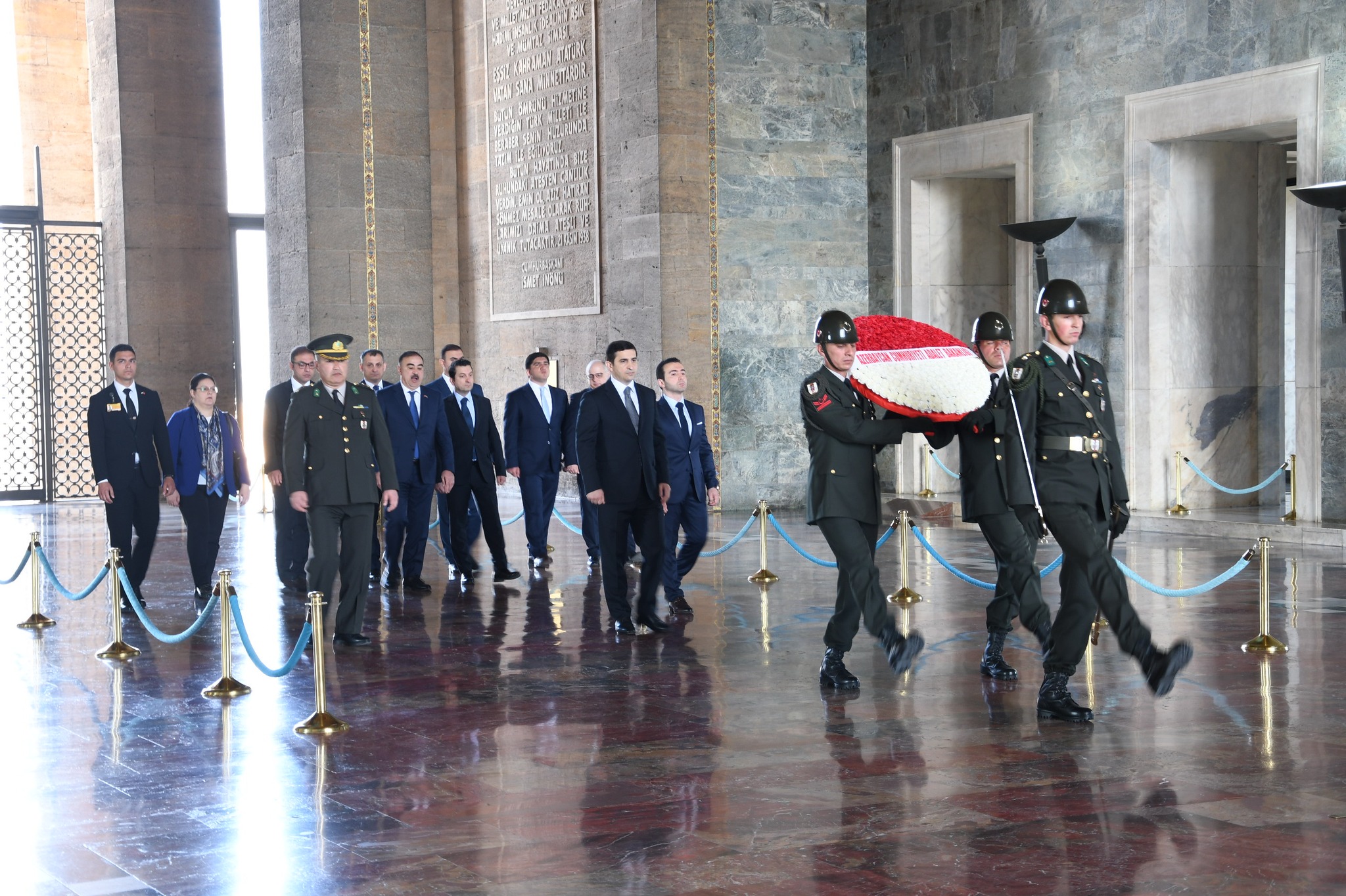 Nazir Fərid Əhmədov Türkiyədə səfərdə olub