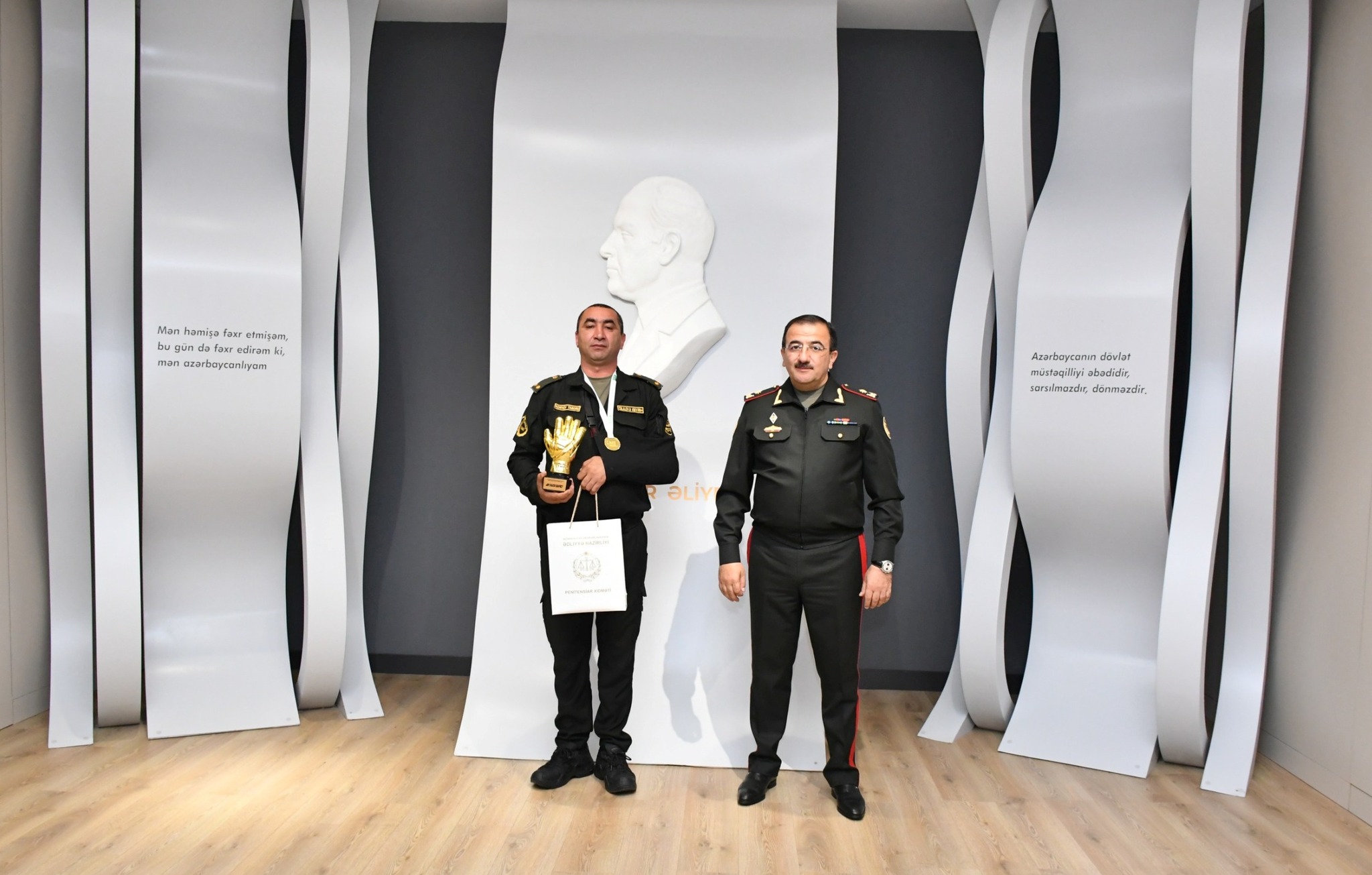 Ədliyyə işçiləri idman arenasında da Azərbaycanı layiqincə təmsil edir