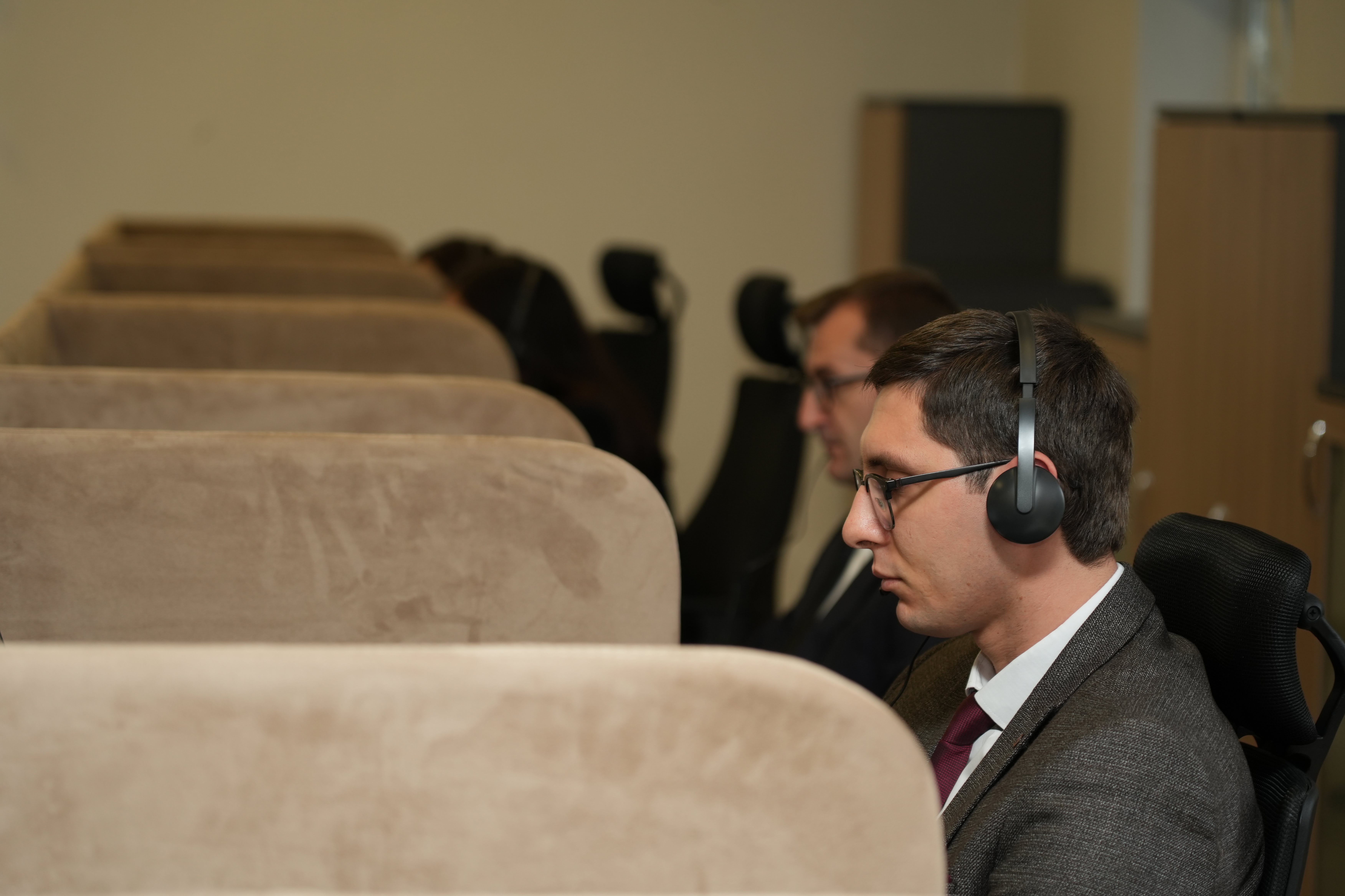 Sosial Tədqiqatlar Mərkəzinin rəhbər heyəti Ədliyyə Nazirliyinin yenilənmiş Çağrı Mərkəzində olub