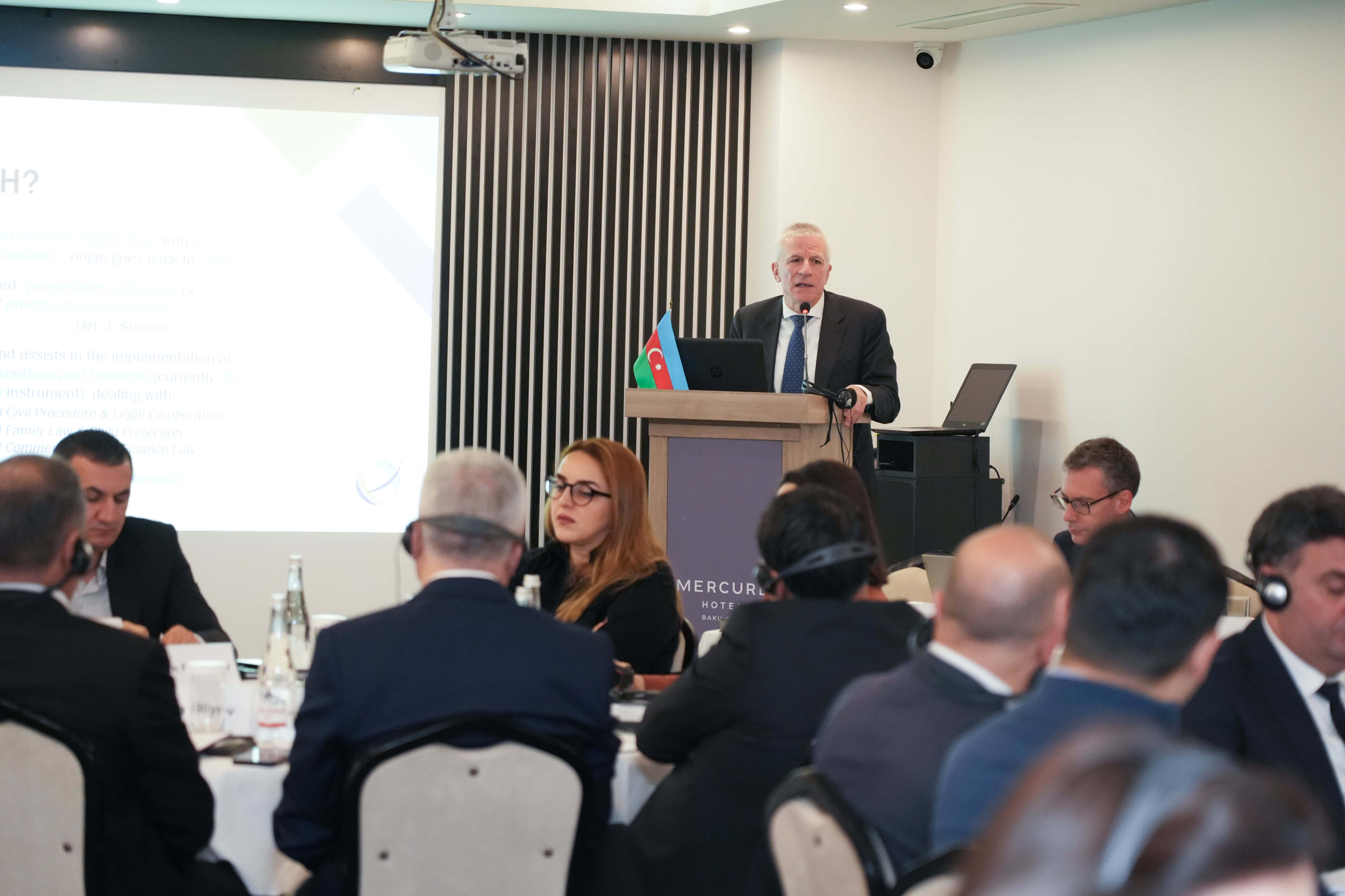 Ədliyyə Nazirliyi beynəlxalq konvensiyalar üzrə təlim təşkil edib