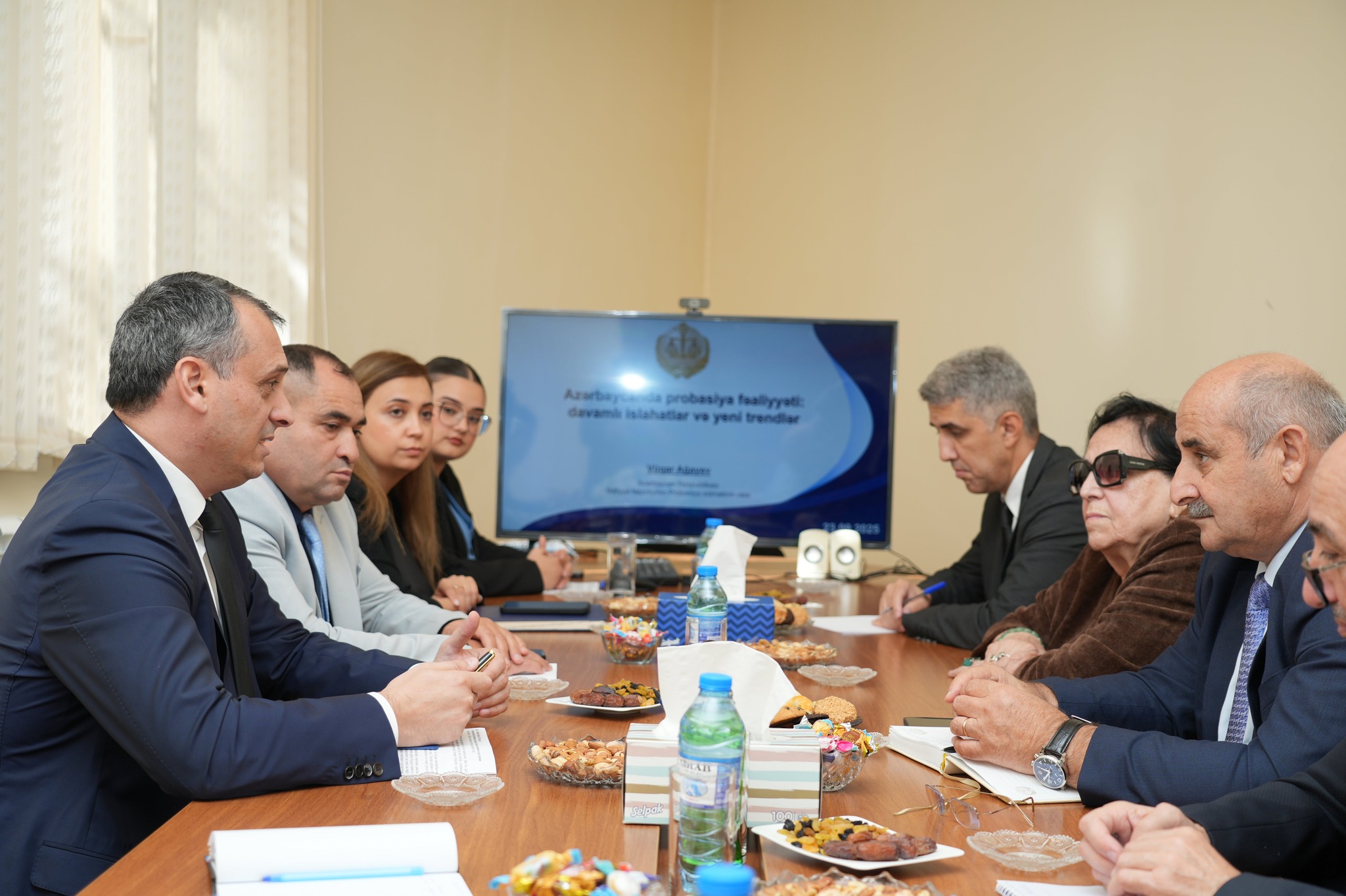 Ədliyyə Nazirliyi yanında İctimai şura üzvləri bələdiyyə və probasiya fəaliyyəti ilə tanış olublar