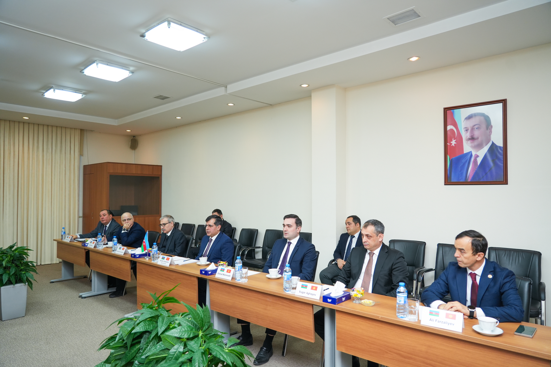 Ədliyyə Nazirliyində Qırğız Respublikasının nümayəndə heyəti ilə görüş keçirilib