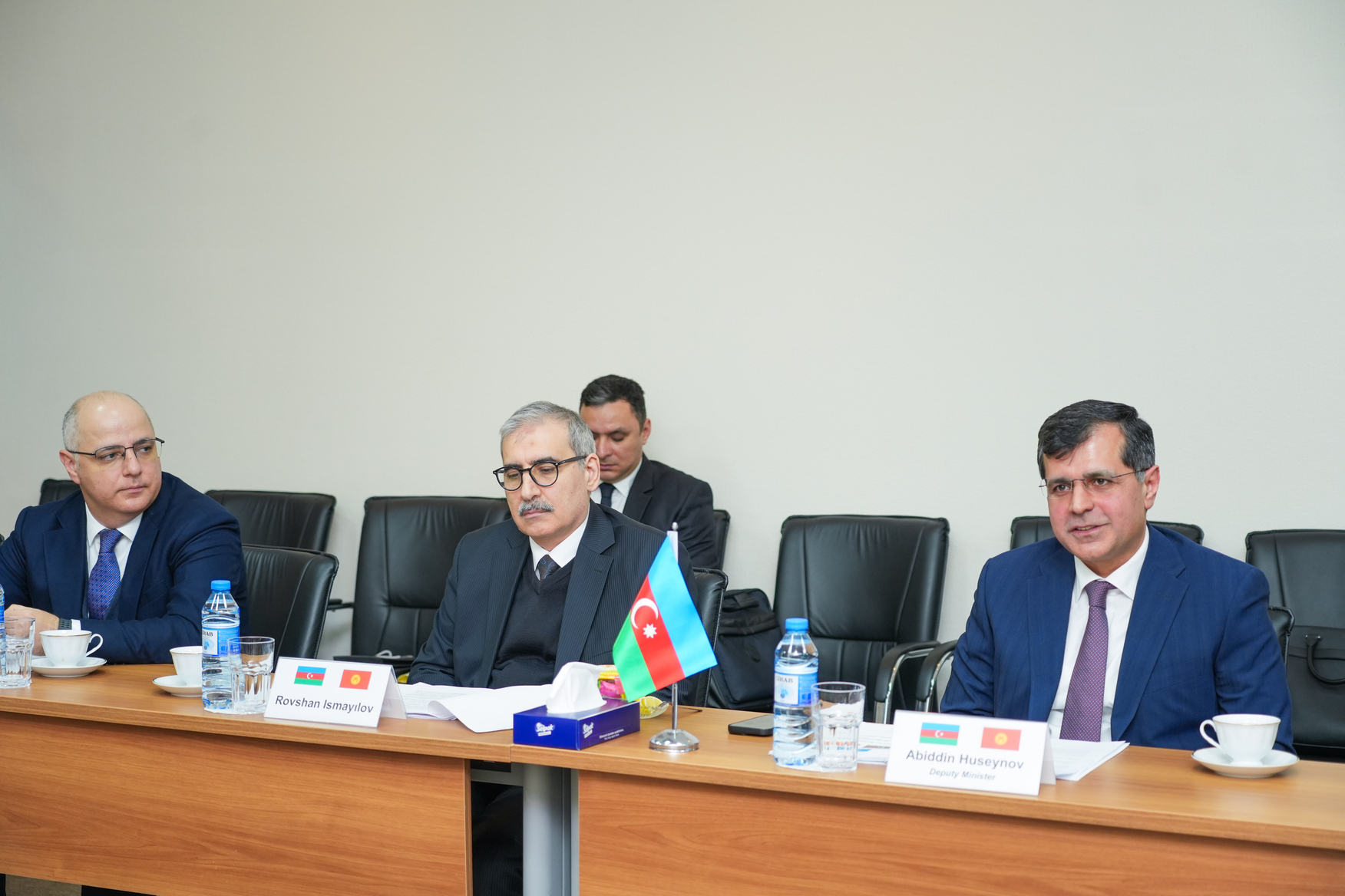 Ədliyyə Nazirliyində Qırğız Respublikasının nümayəndə heyəti ilə görüş keçirilib