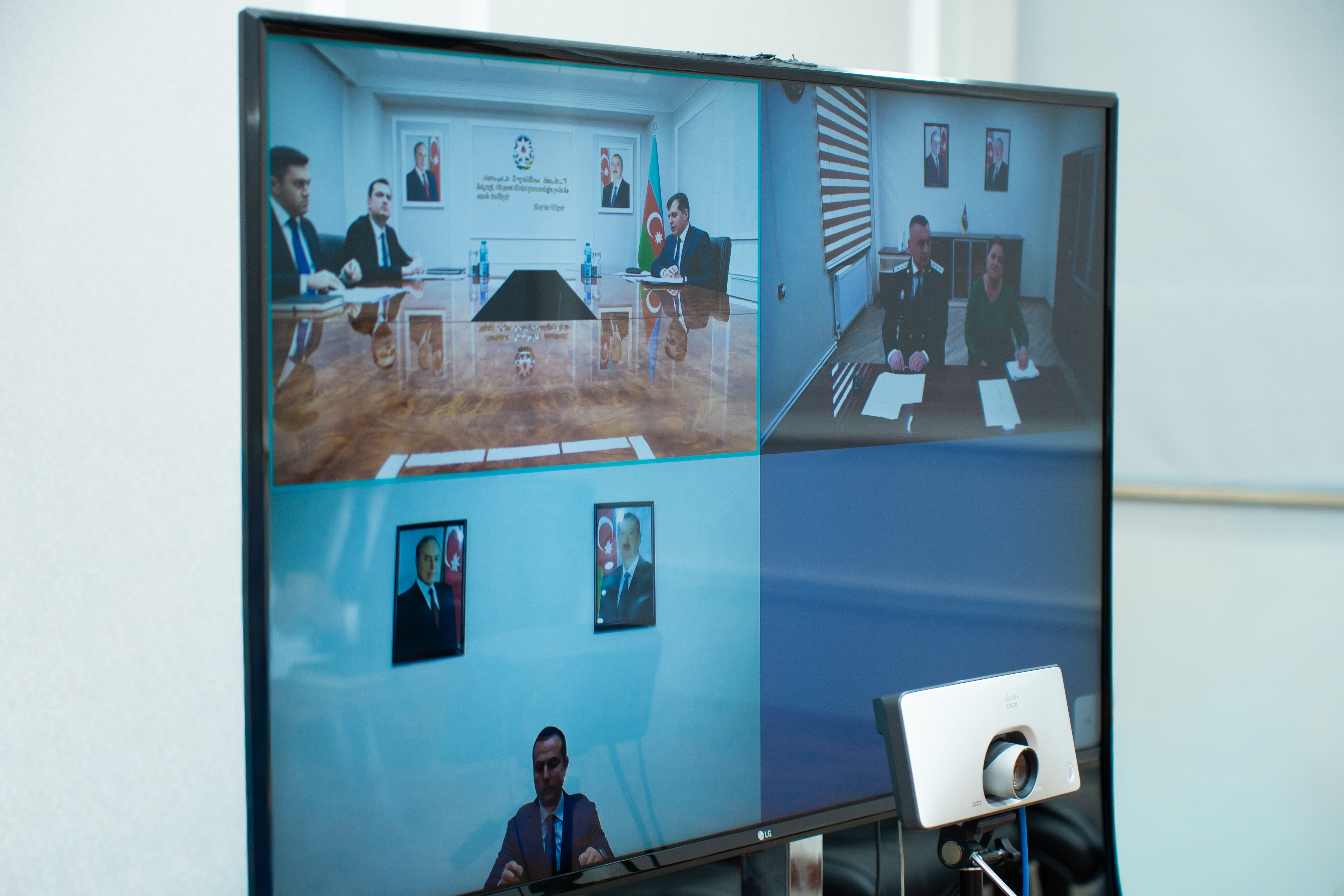 Ədliyyə nazirinin müavini videoqəbul keçirib