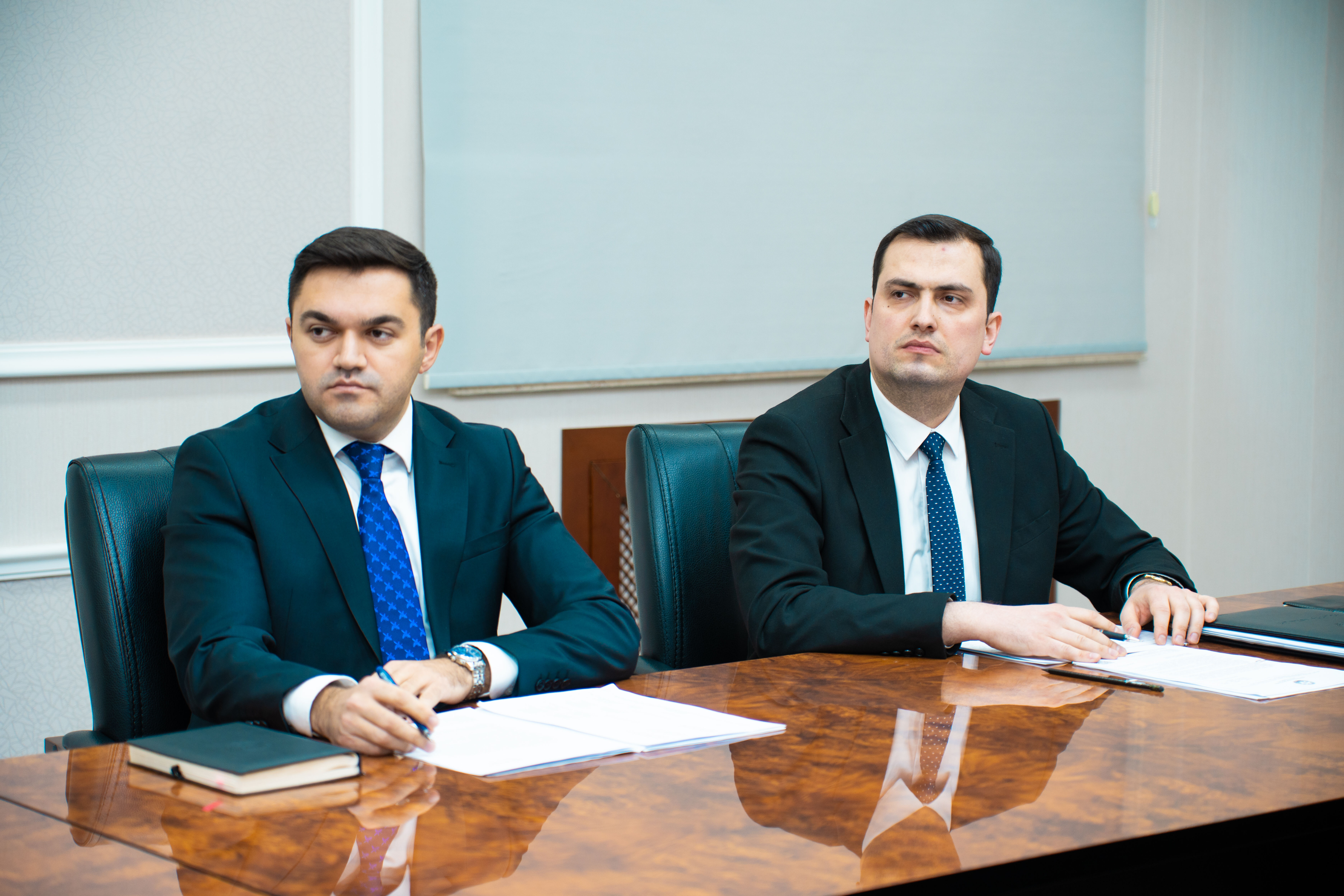 Ədliyyə nazirinin müavini videoqəbul keçirib