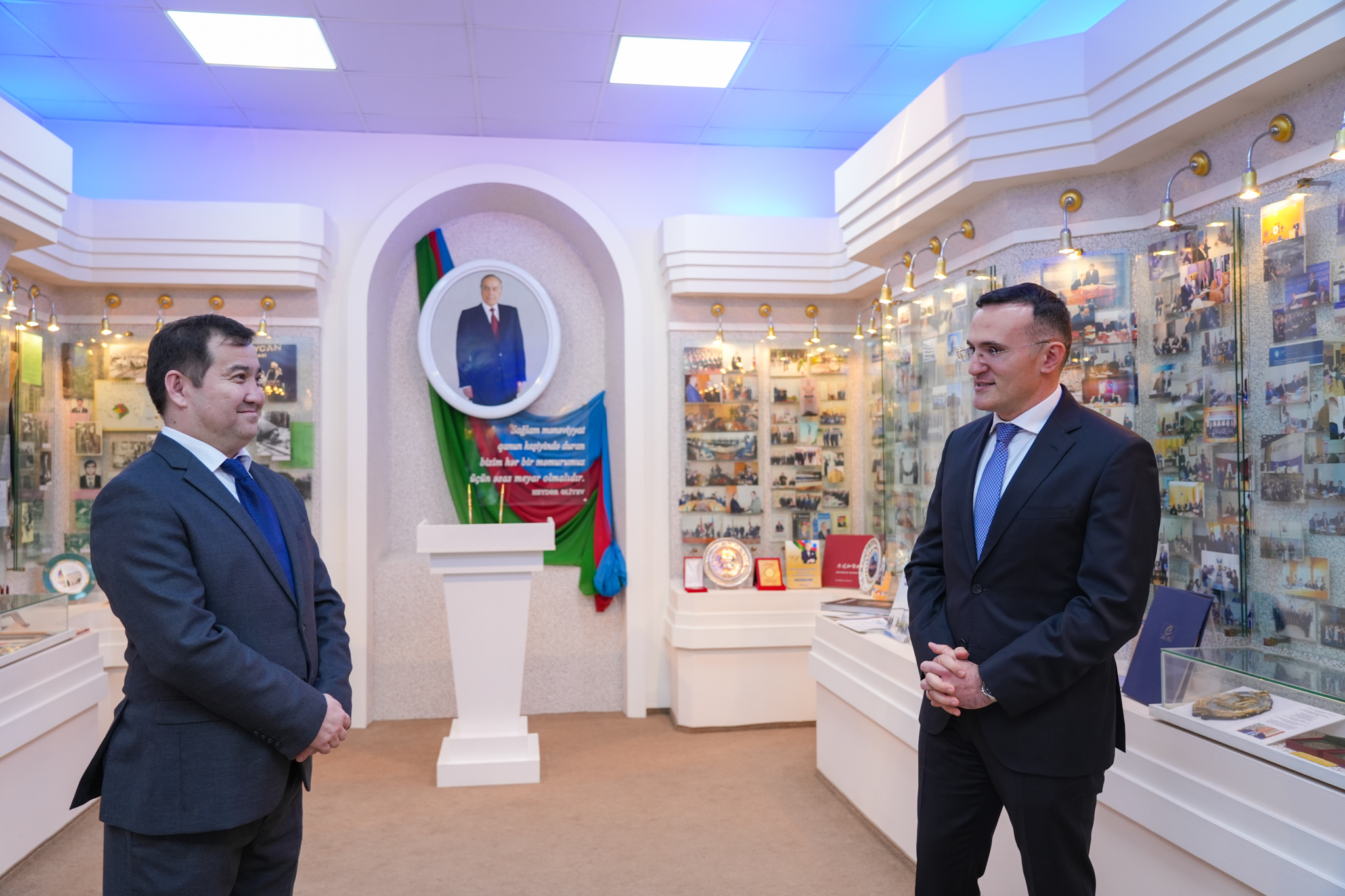 Ədliyyə Nazirliyində Qazaxıstan Ədalət Akademiyasının rektoru ilə görüş keçirilib