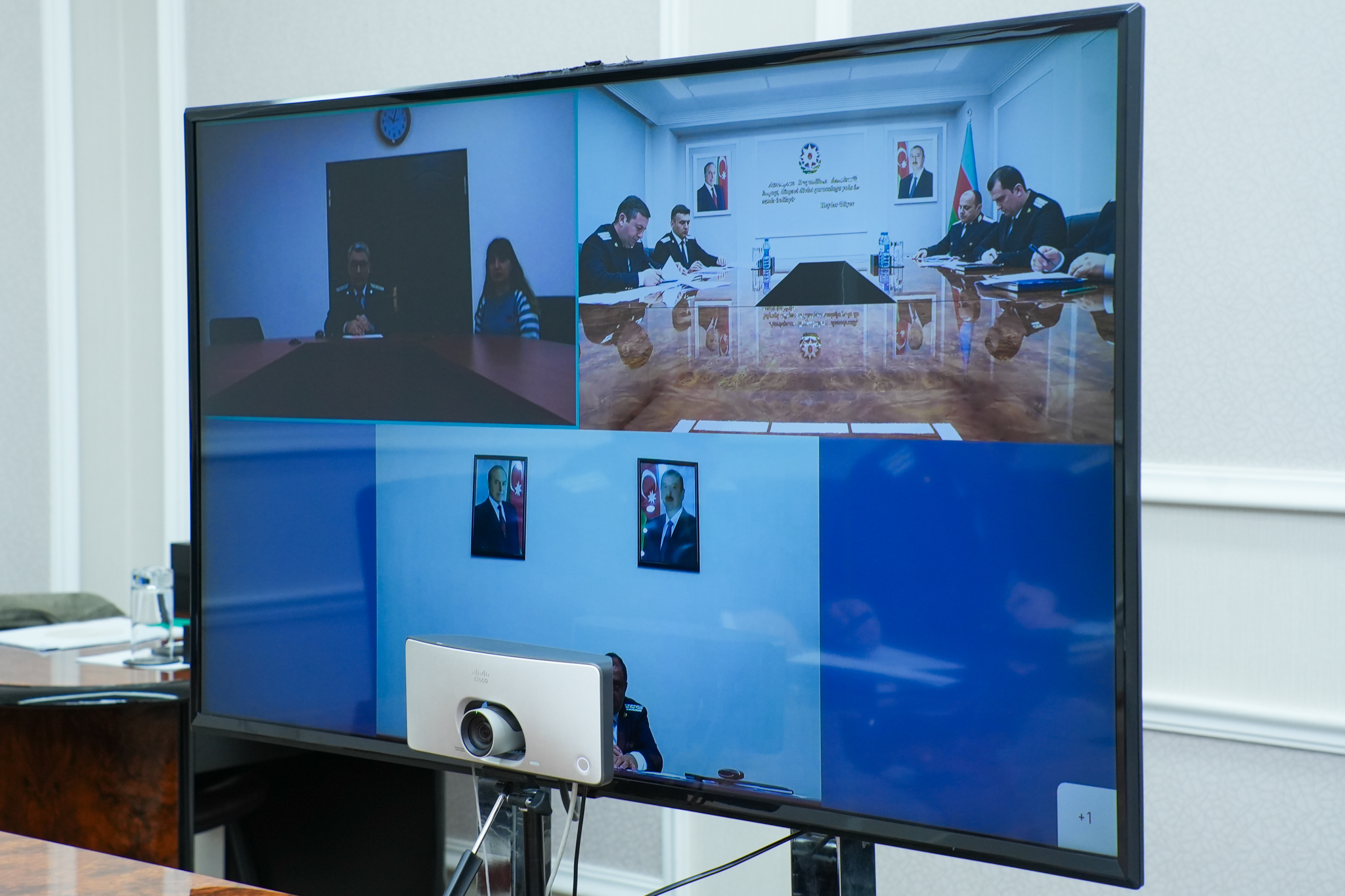 Ədliyyə nazirinin müavini videoqəbul keçirib