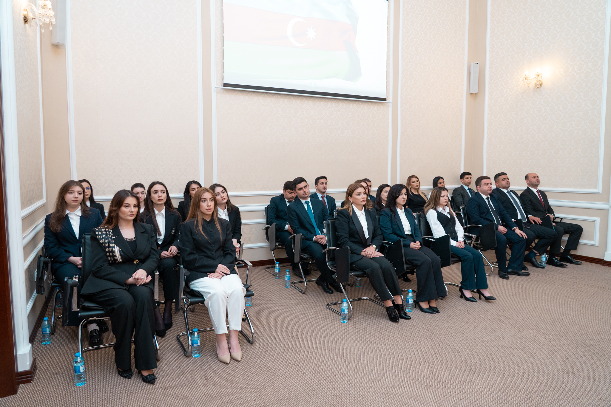 Ədliyyə orqanlarına işə qəbul olunmuş əməkdaşların andiçmə mərasimi keçirilib