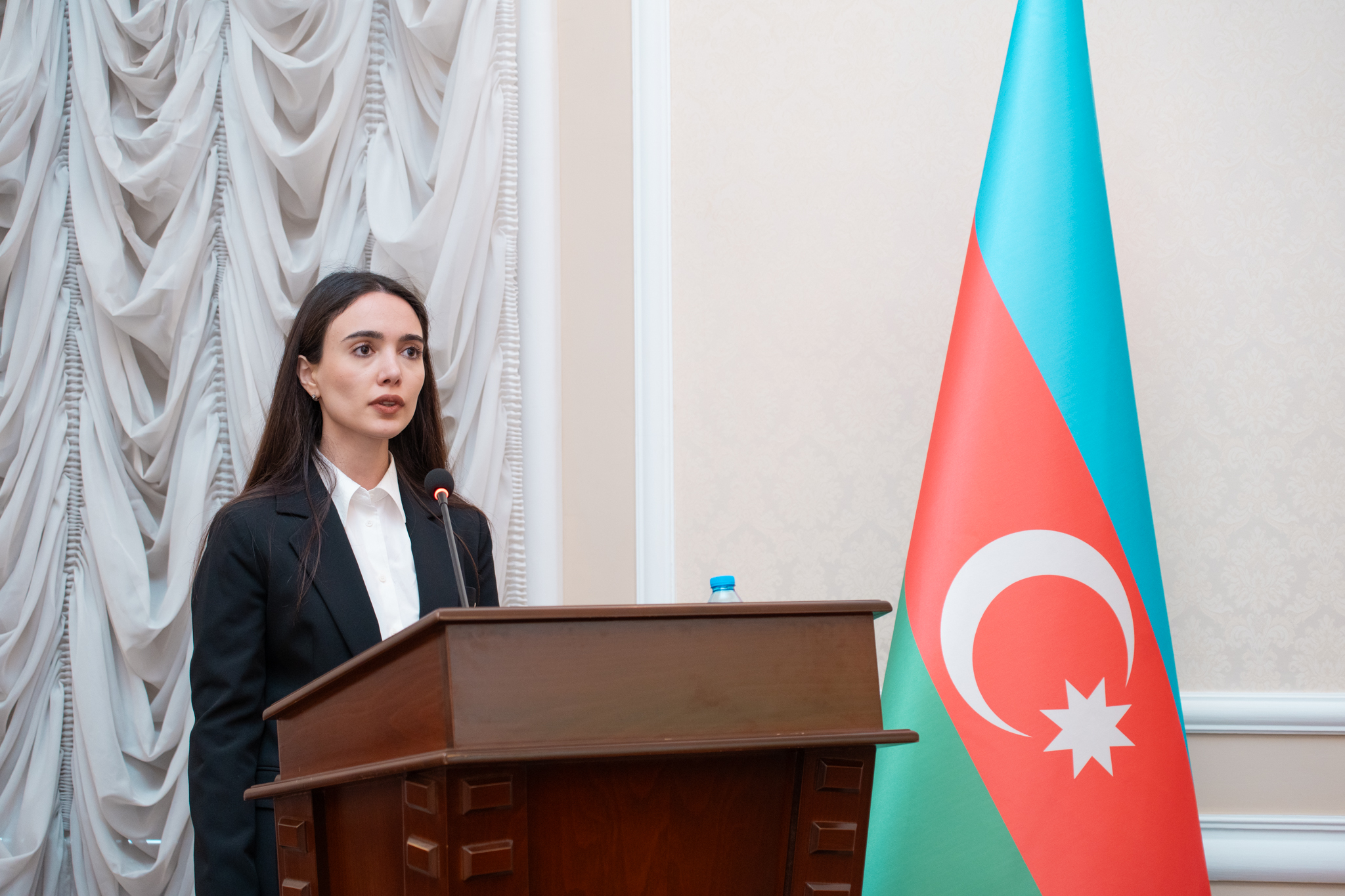 Ədliyyə orqanlarına işə qəbul olunmuş əməkdaşların andiçmə mərasimi keçirilib