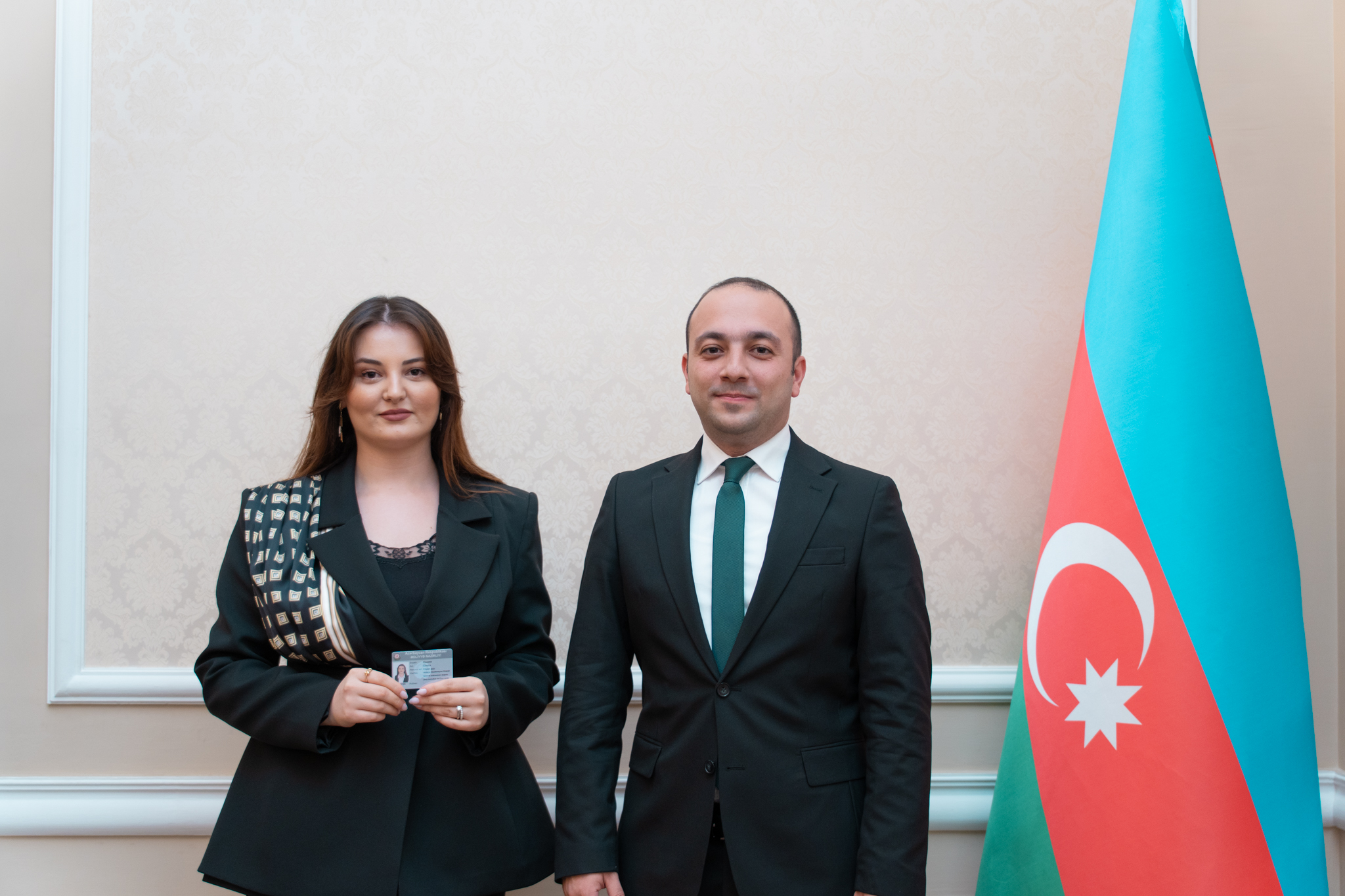 Ədliyyə orqanlarına işə qəbul olunmuş əməkdaşların andiçmə mərasimi keçirilib