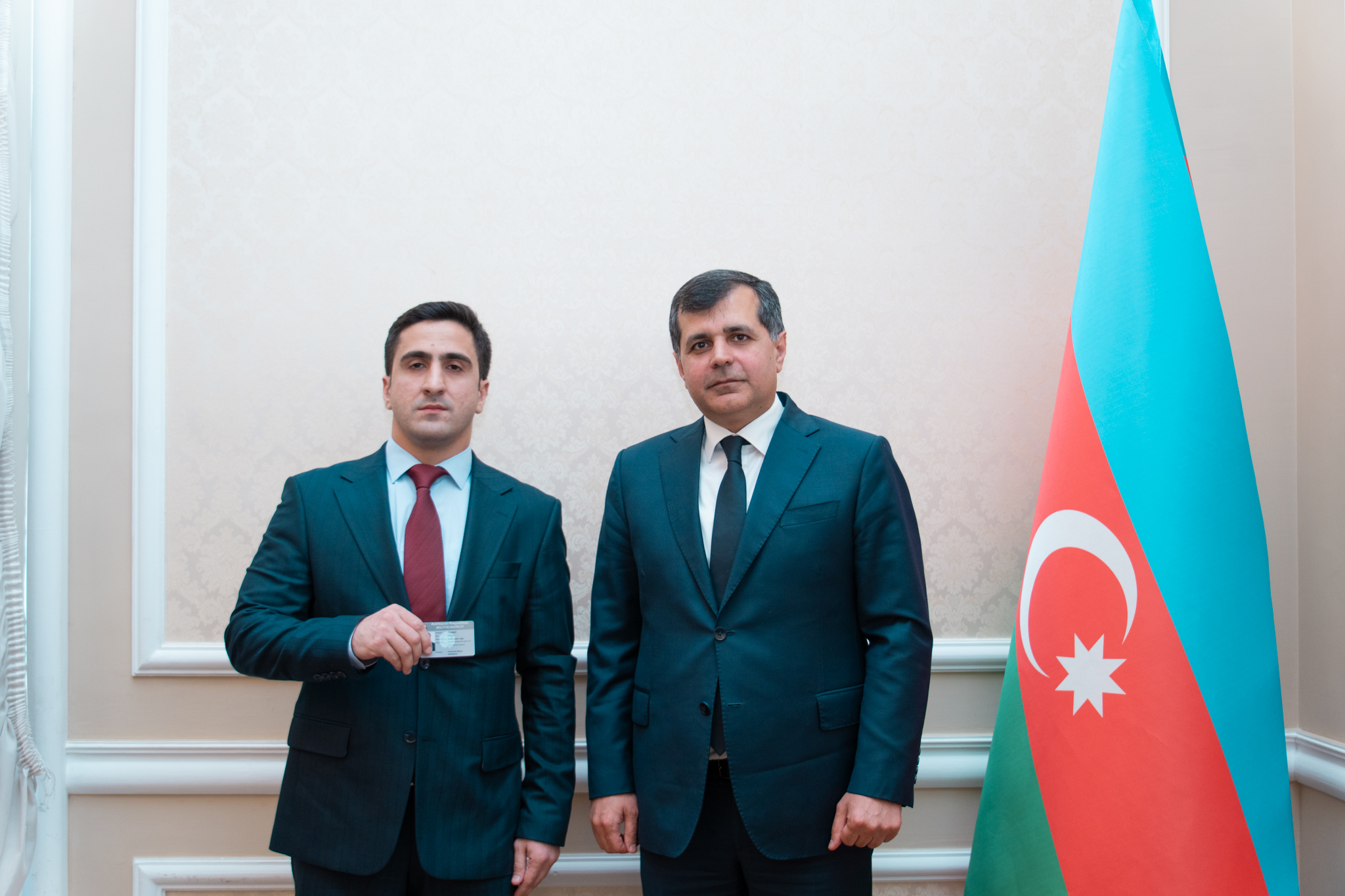 Ədliyyə orqanlarına işə qəbul olunmuş əməkdaşların andiçmə mərasimi keçirilib