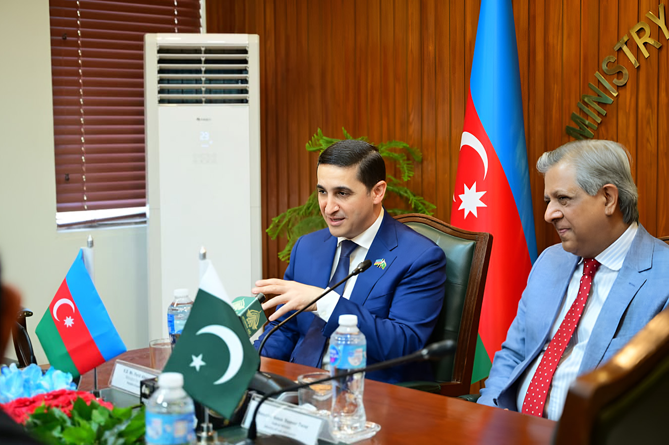Fərid Əhmədov Pakistan İslam Respublikasına səfəri çərçivəsində bir sıra görüşlər keçirib