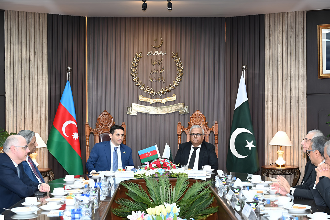 Fərid Əhmədov Pakistan İslam Respublikasına səfəri çərçivəsində bir sıra görüşlər keçirib