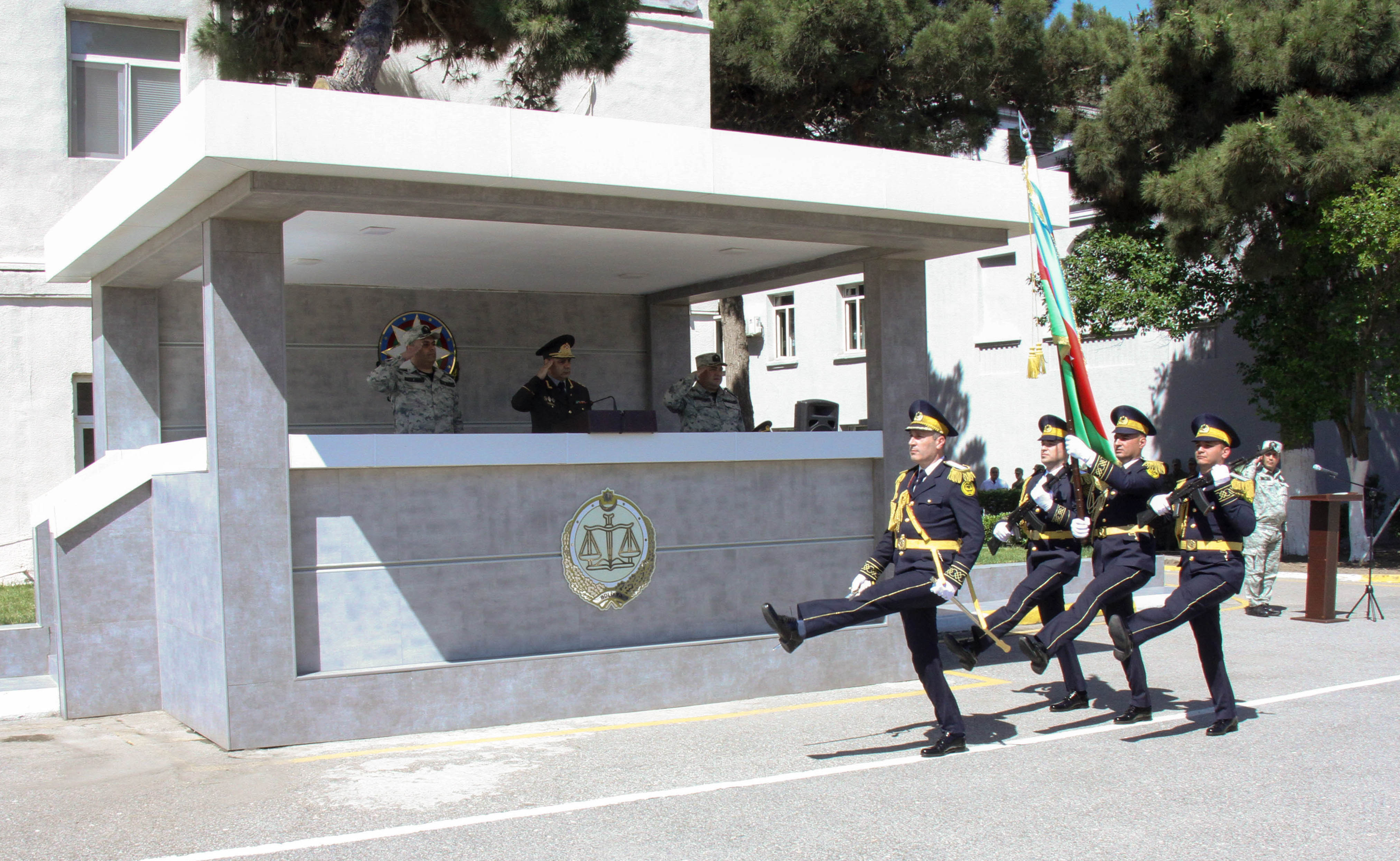 Ədliyyə Nazirliyinin Penitensiar xidmətinin Mühafizə alayında andiçmə mərasimi keçirilib