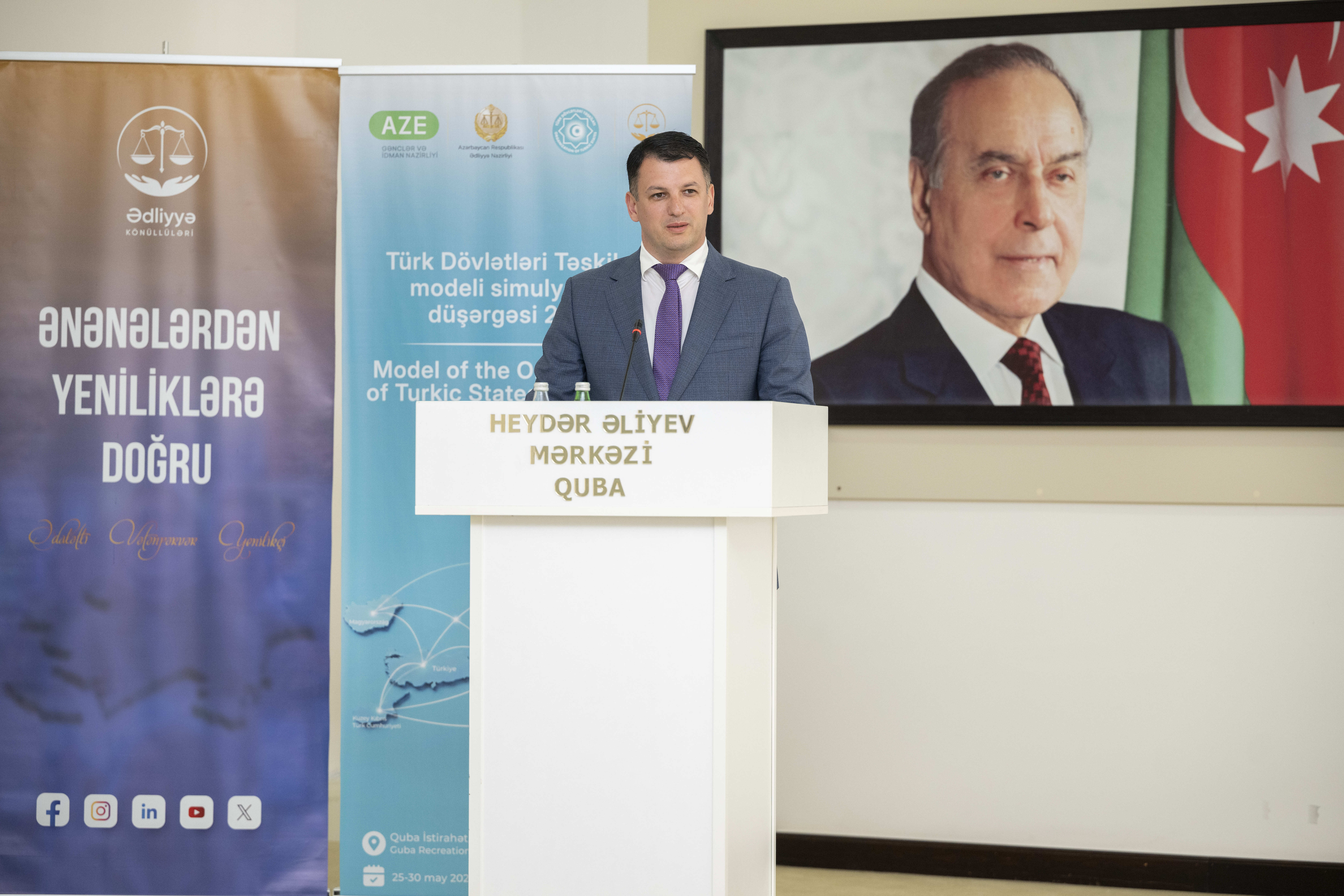 Quba şəhərində “Türk Dövlətləri Təşkilatı Modeli 2026” beynəlxalq gənclər düşərgəsi keçirilib