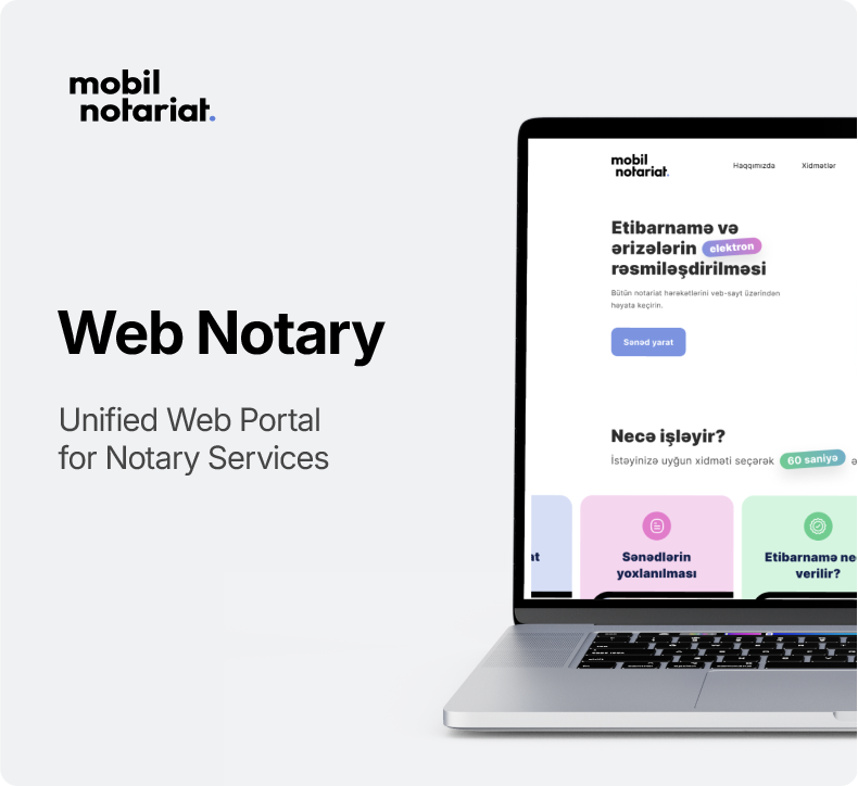 “Web Notary” Portal