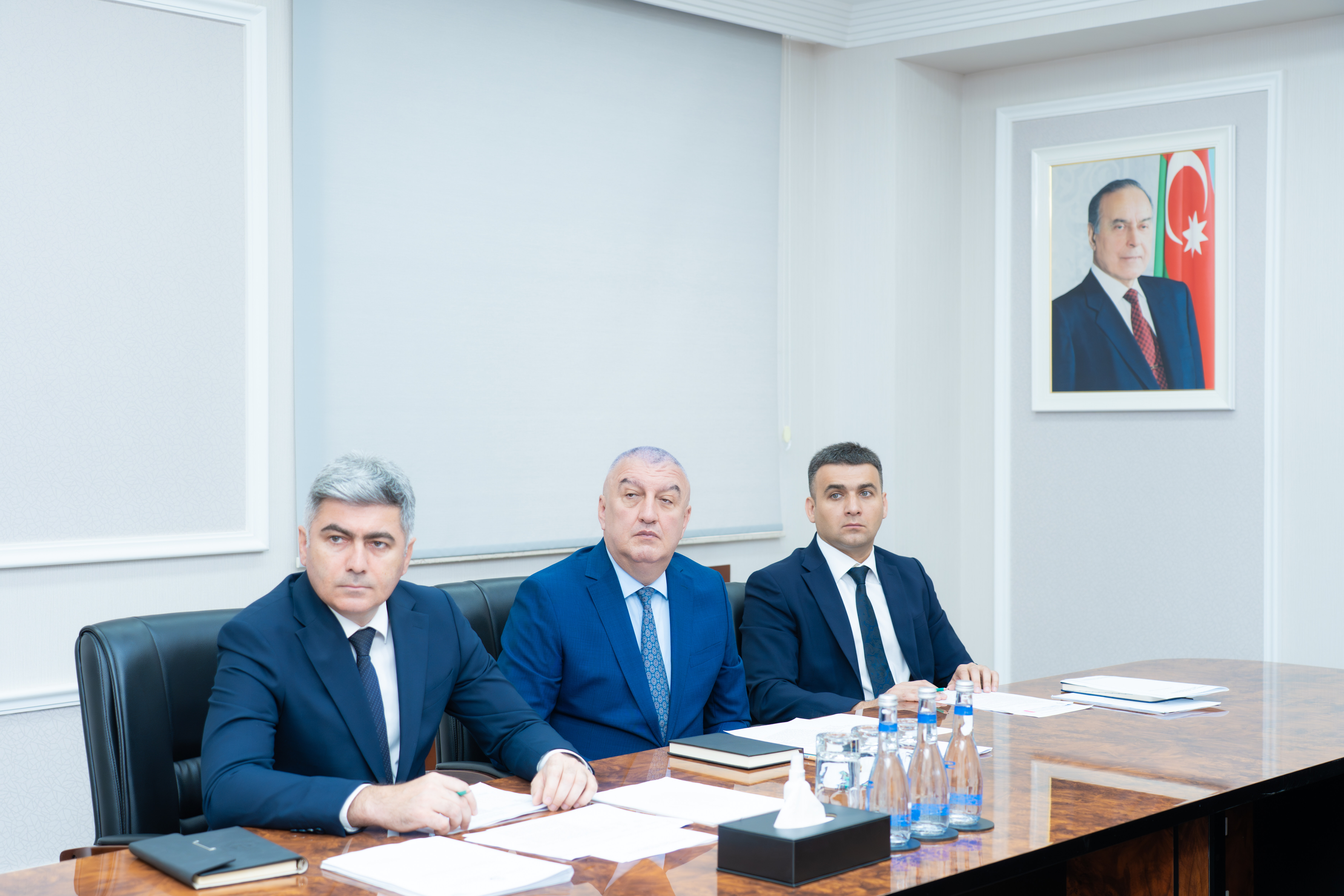 Ədliyyə nazirinin müavini videoqəbul keçirib